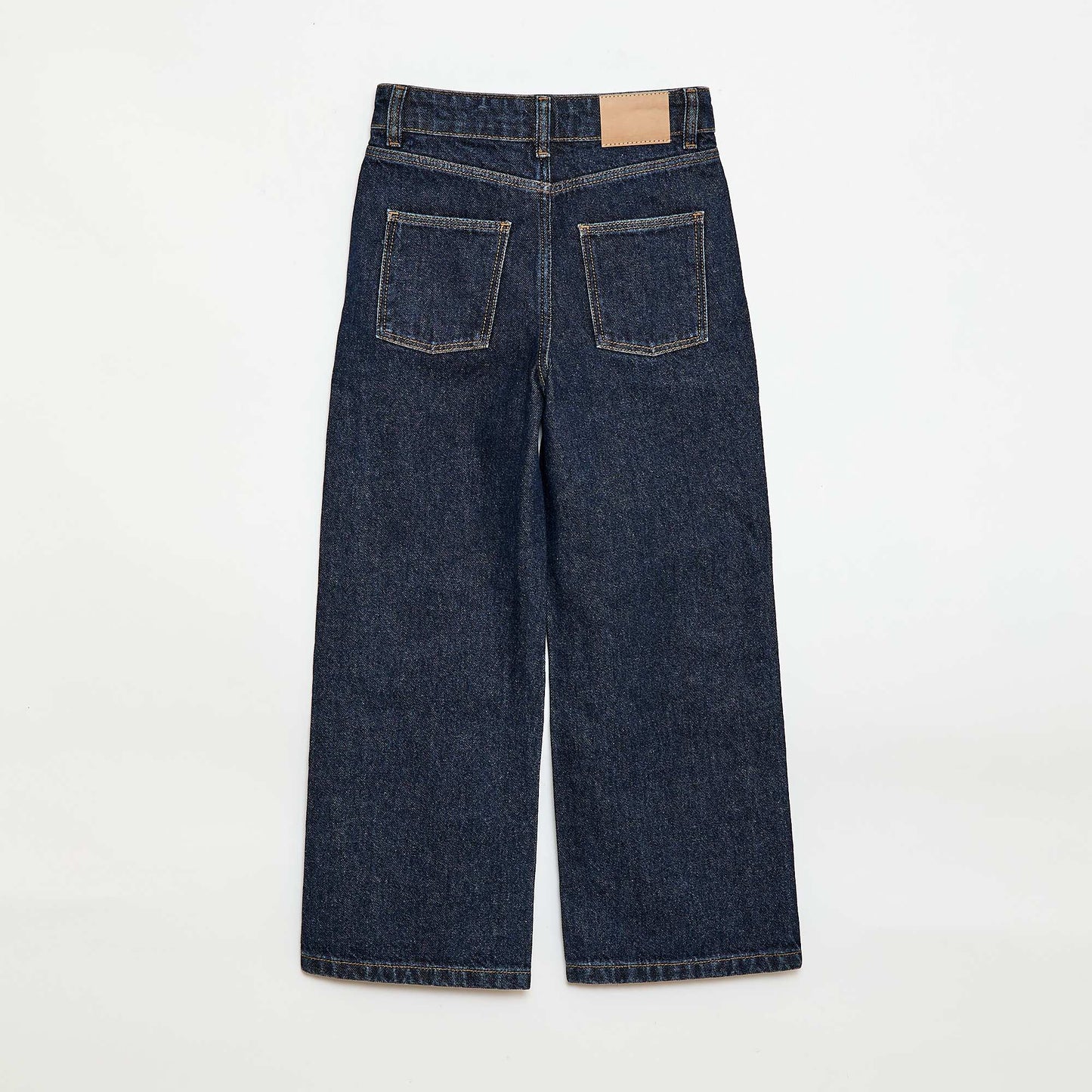 Jean Wide leg taille haute BLEU