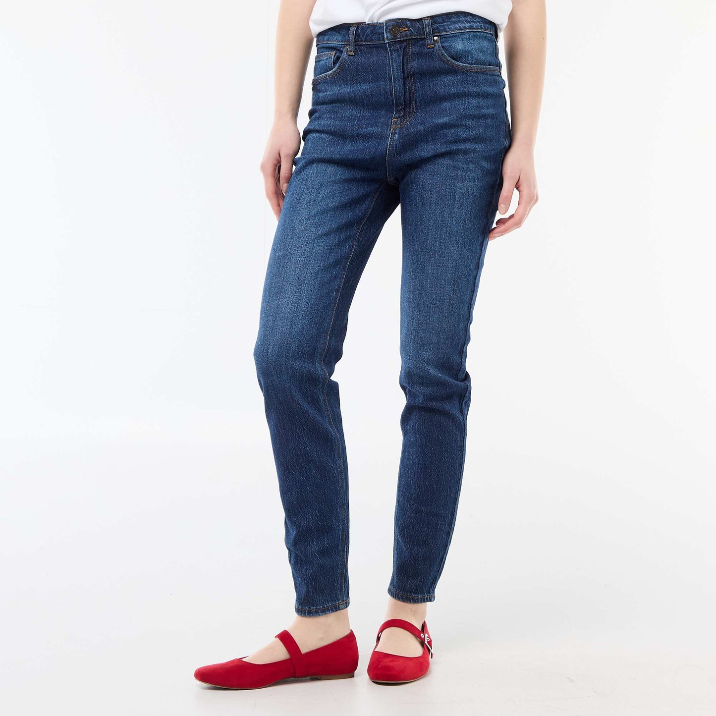 Jean slim brut BLEU