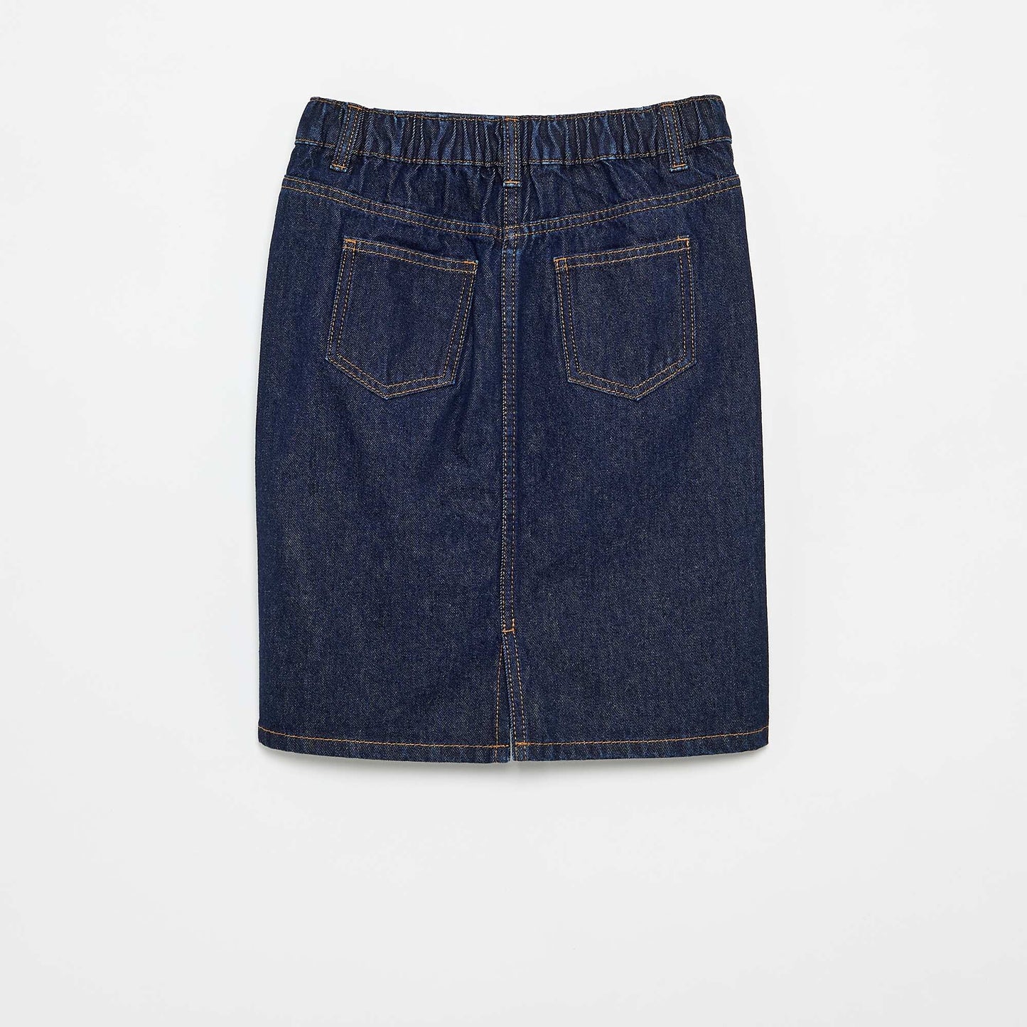Jupe en jean à 5 poches BLEU