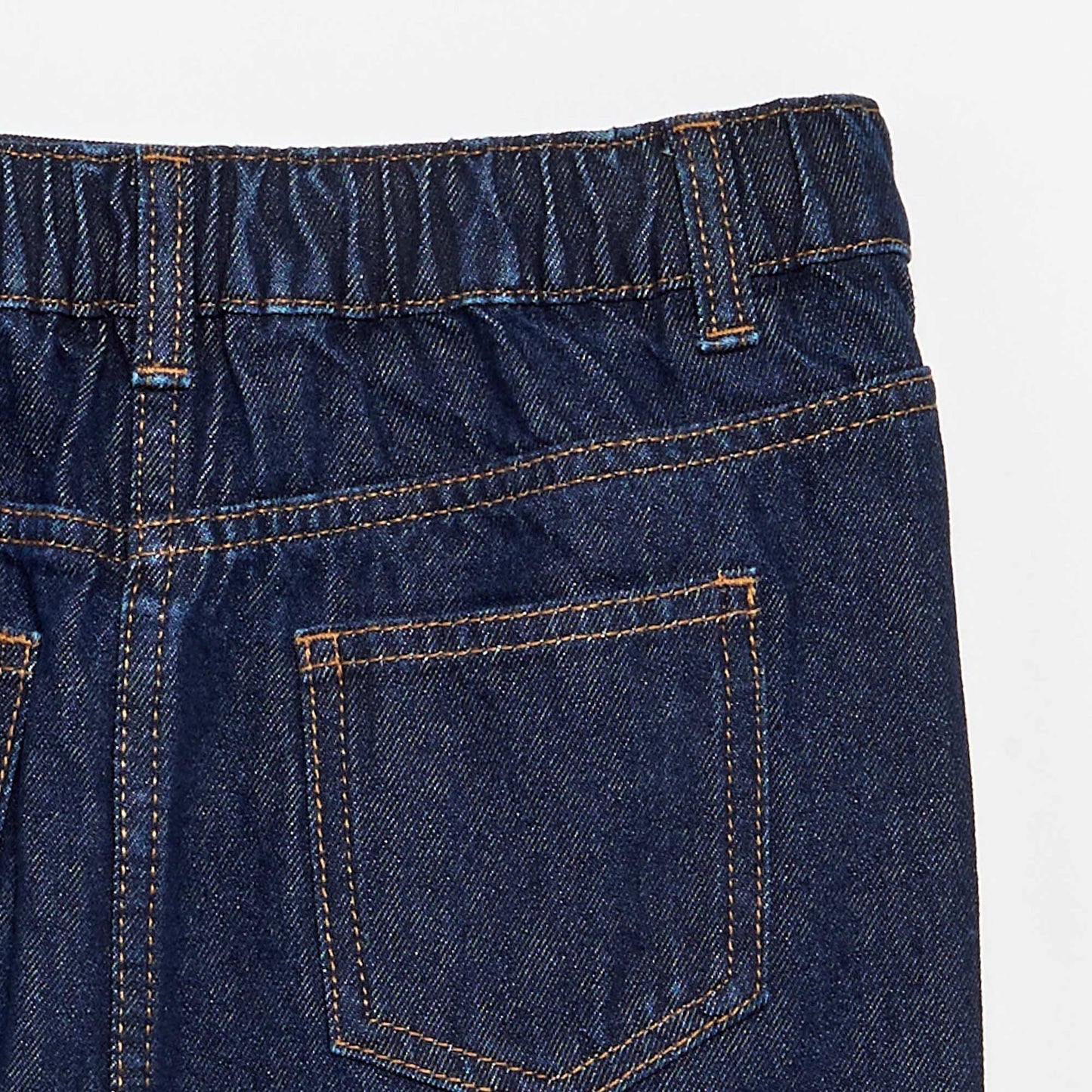 Jupe en jean à 5 poches BLEU