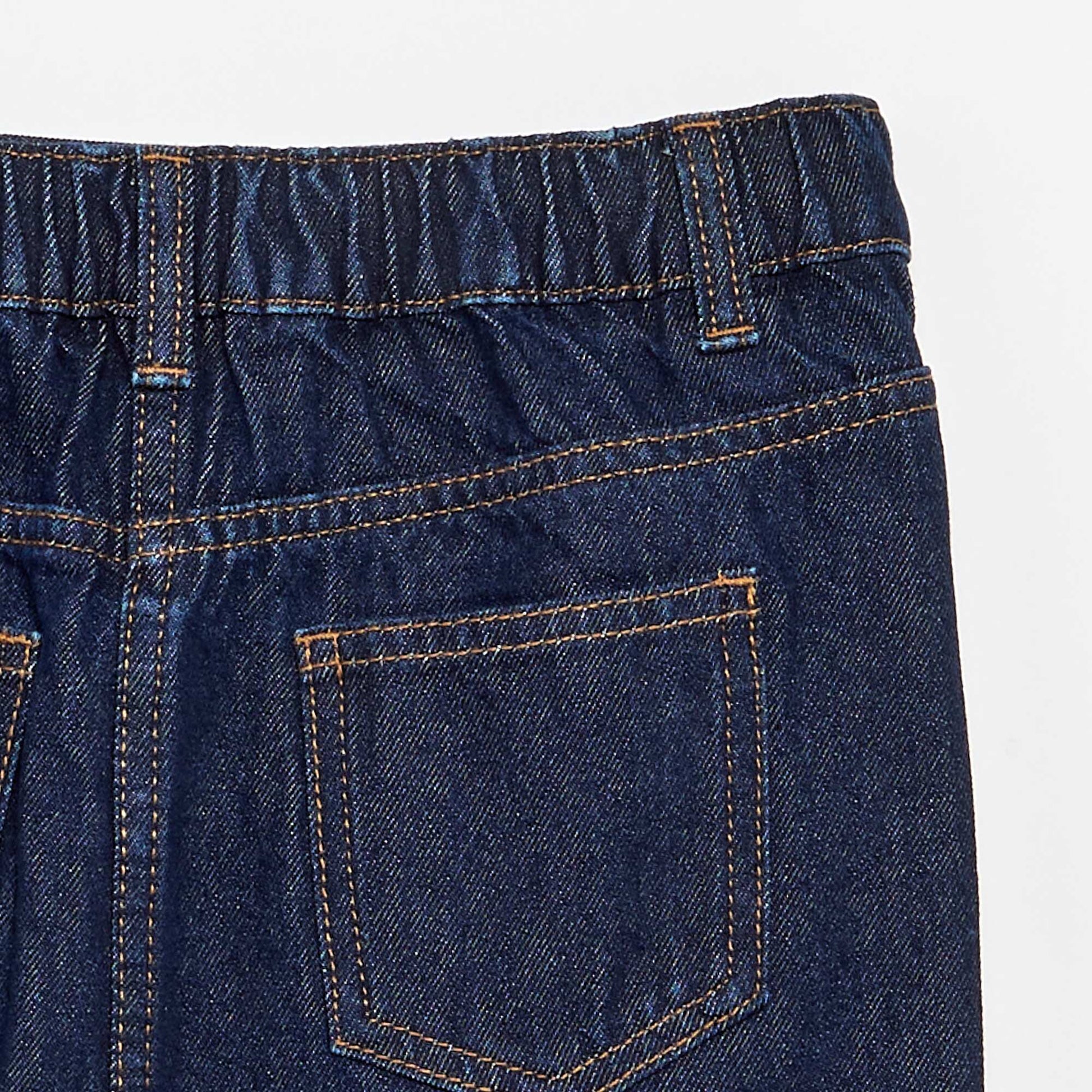 Jupe en jean à 5 poches BLEU