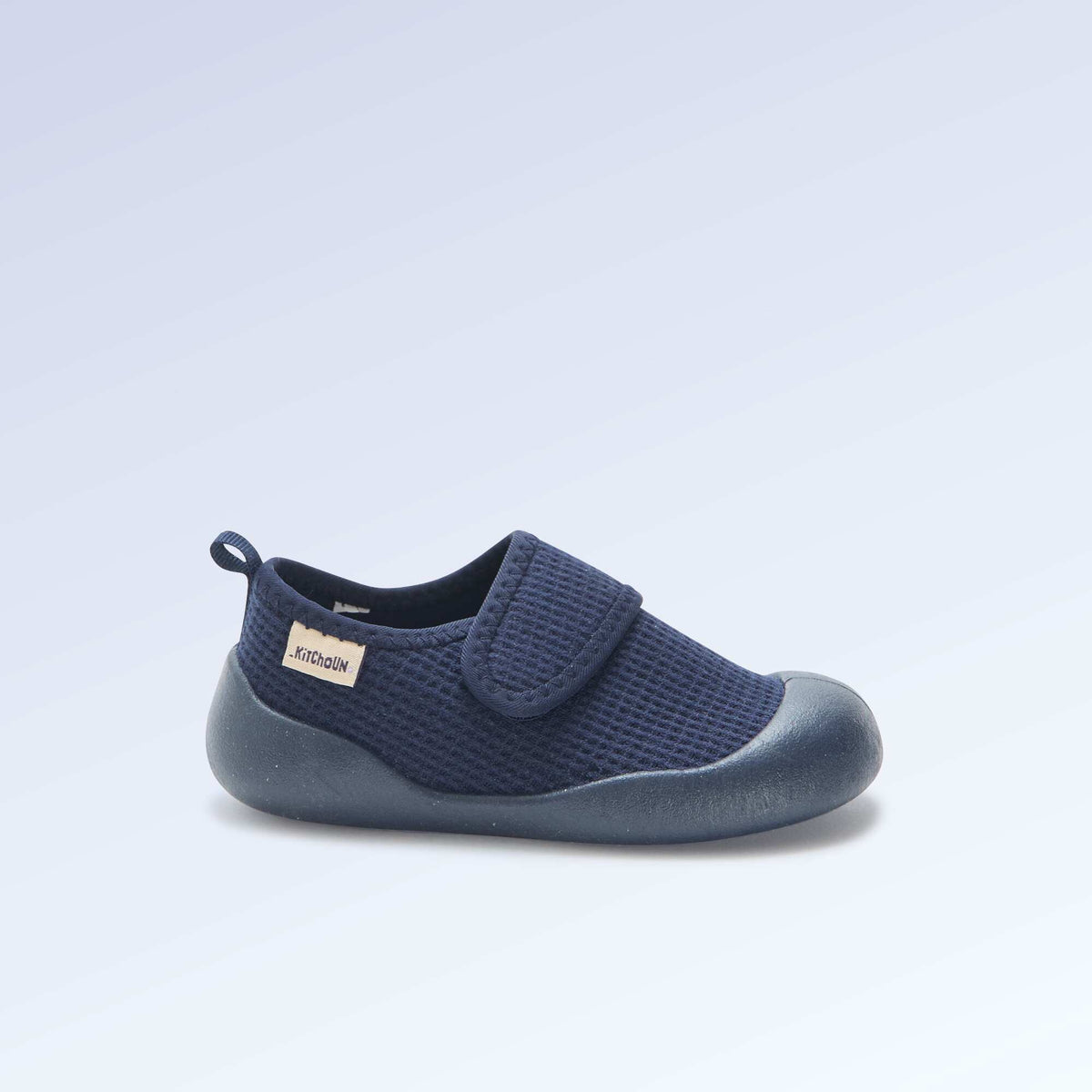 Chaussons motricité 4 'marcher' - Kitchoun BLEU