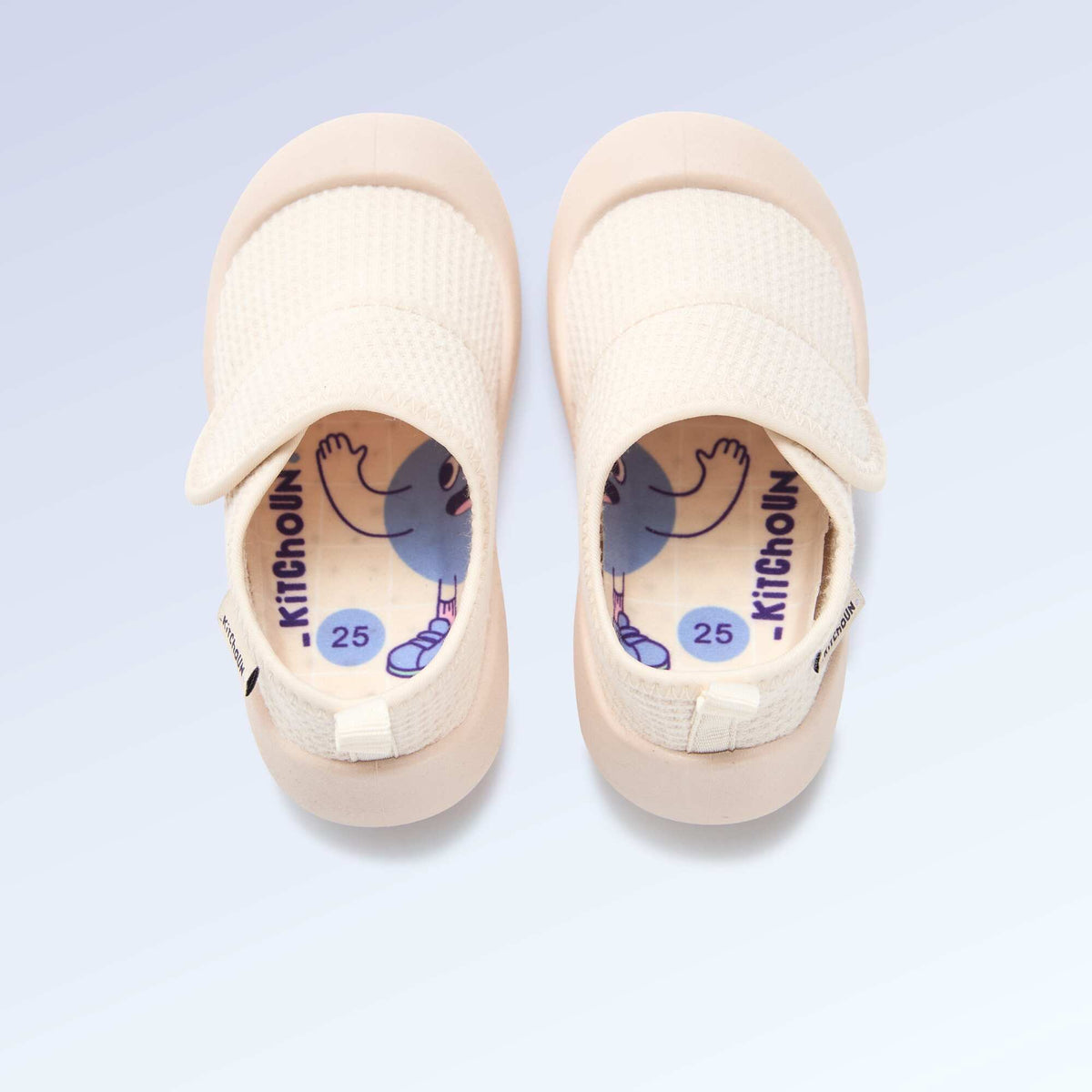 Chaussons motricité 4 'marcher' - Kitchoun BEIGE