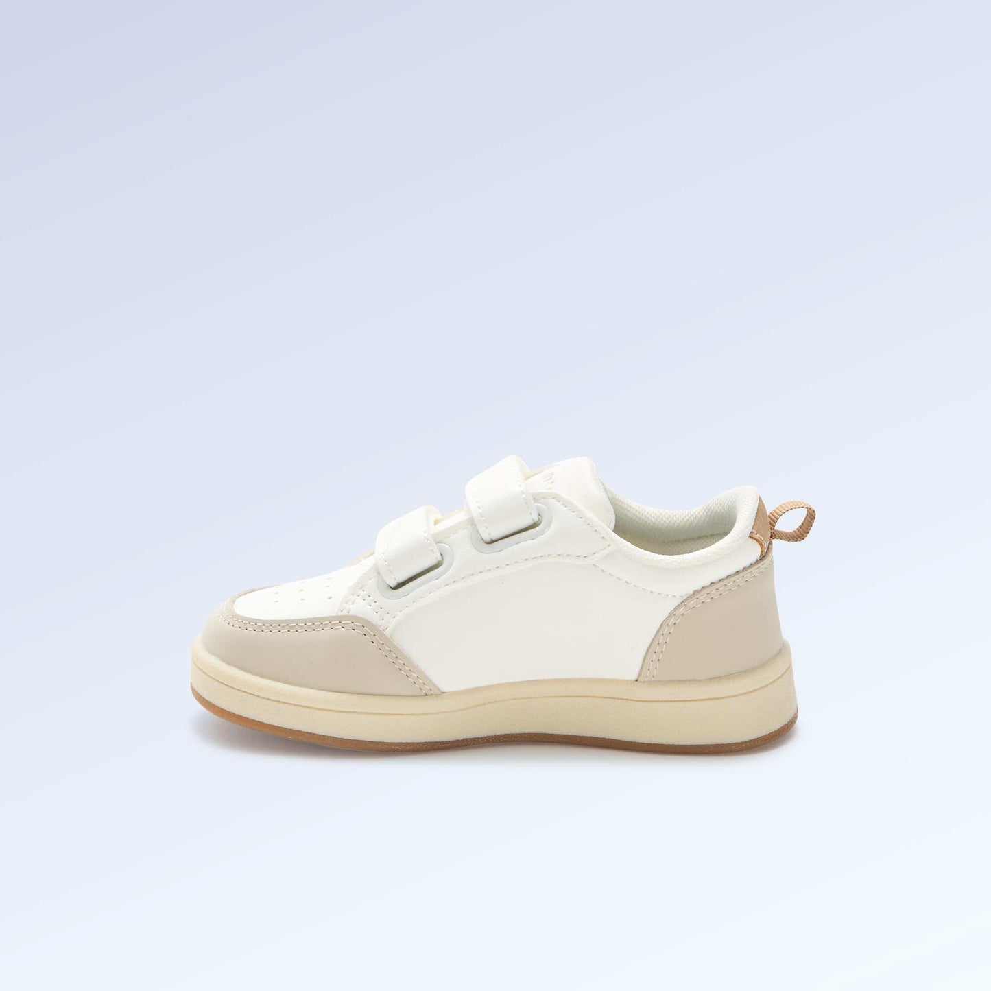 Baskets à scratchs - motricité 4 'marcher' - Kitchoun BEIGE
