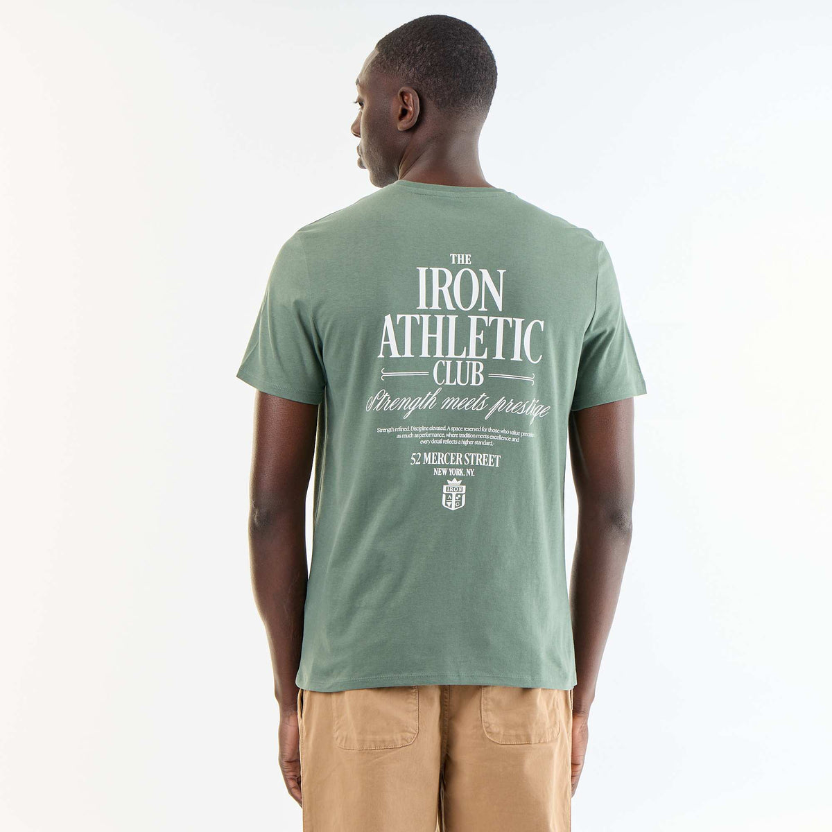 T-shirt imprimé fantaisie à manches courtes VERT