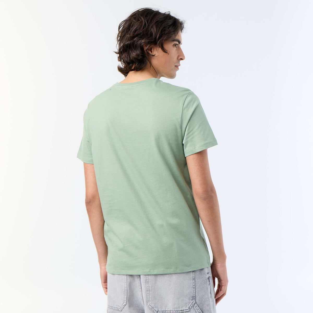 T-shirt à manches courtes imprimé VERT