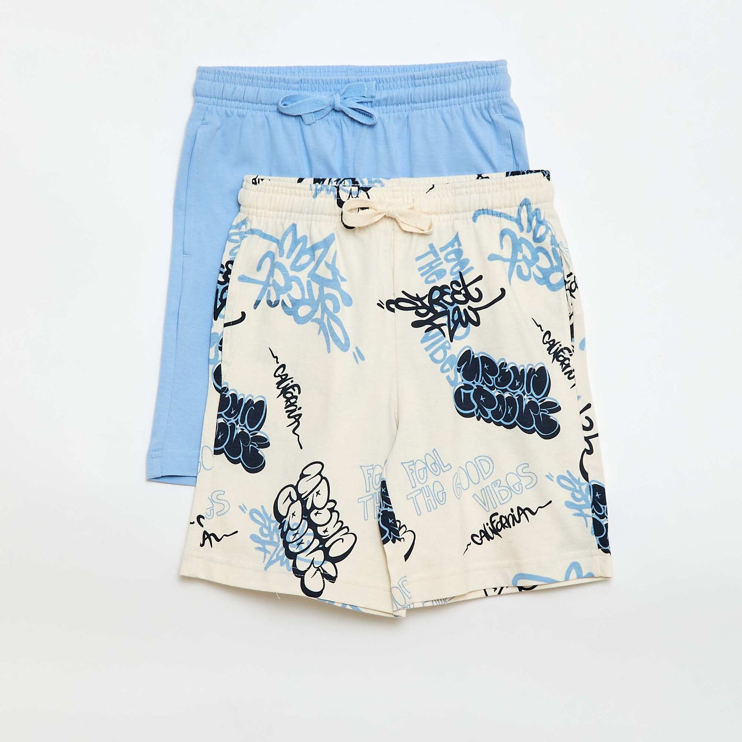 Lot de shorts légers - 2 pièces BEIGE
