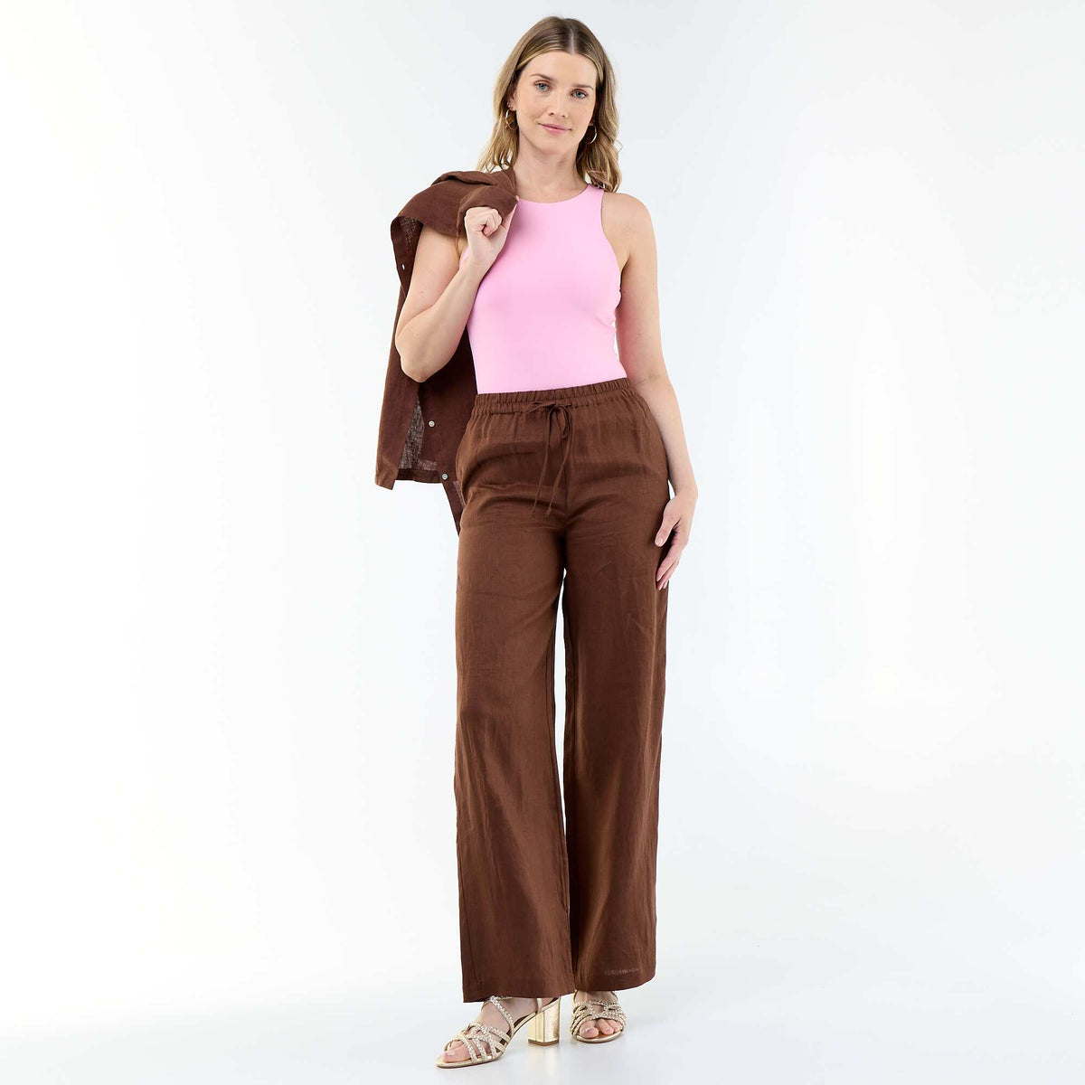 Body uni sans manches ROSE