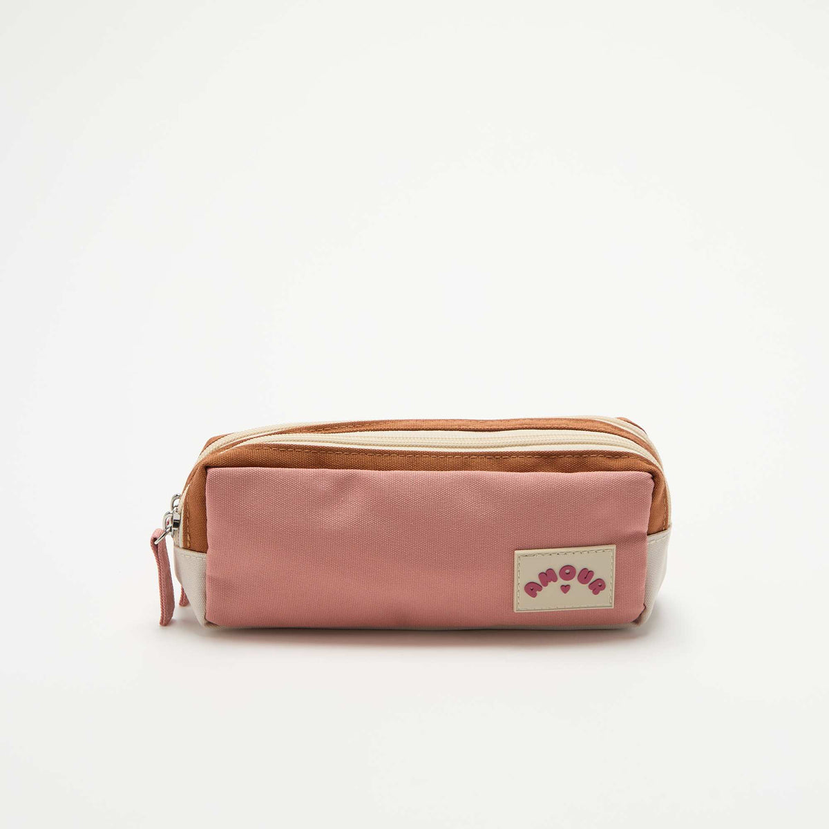 Trousse à double compartiment BEIGE