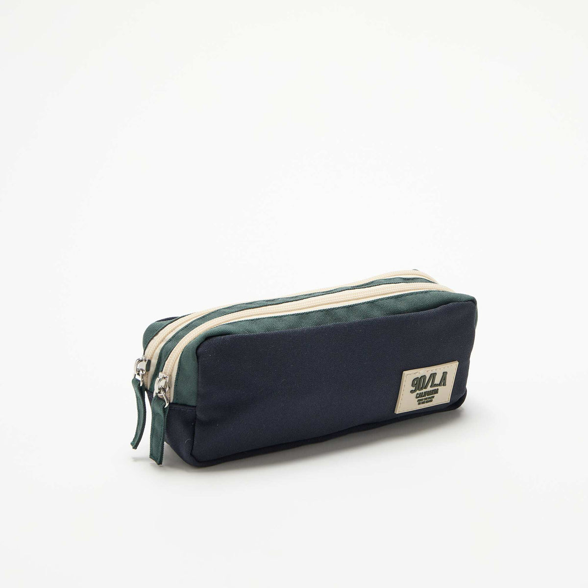 Trousse à double compartiment BLEU