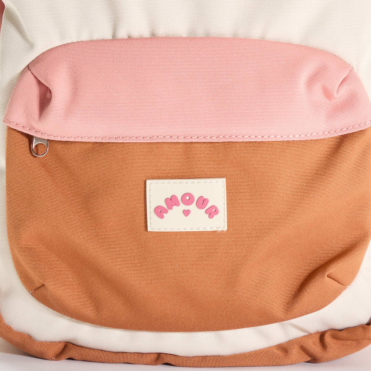 Sac à dos color block BEIGE