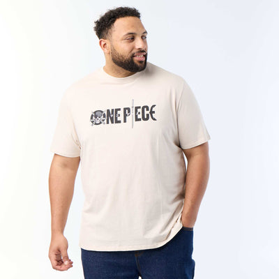 T-shirt 'One Piece' à manches courtes GRIS