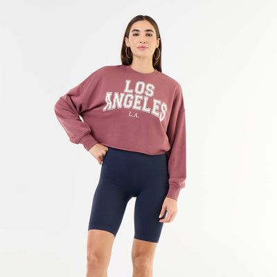 Short cycliste en rib sans couture BLEU