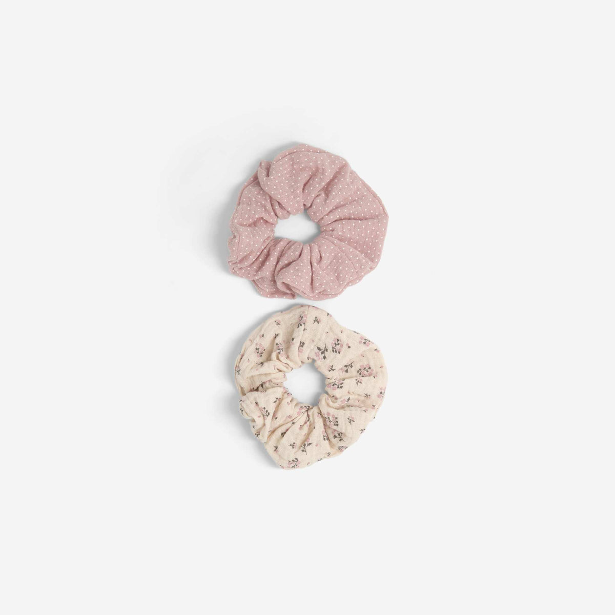 Lot de 2 chouhous imprimés ROSE