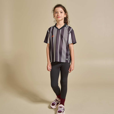 Legging de sport en rib NOIR