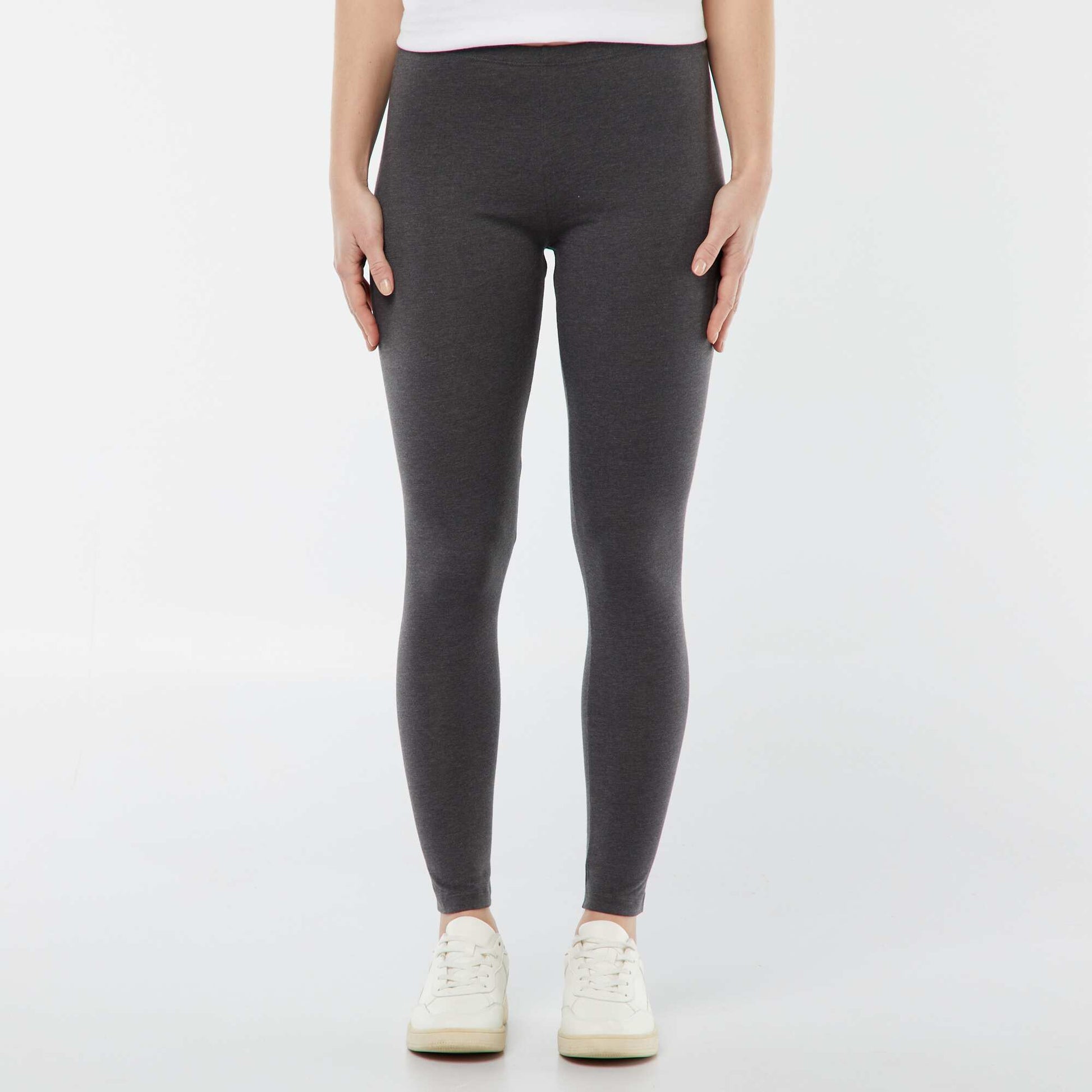 Legging de sport GRIS FONCé