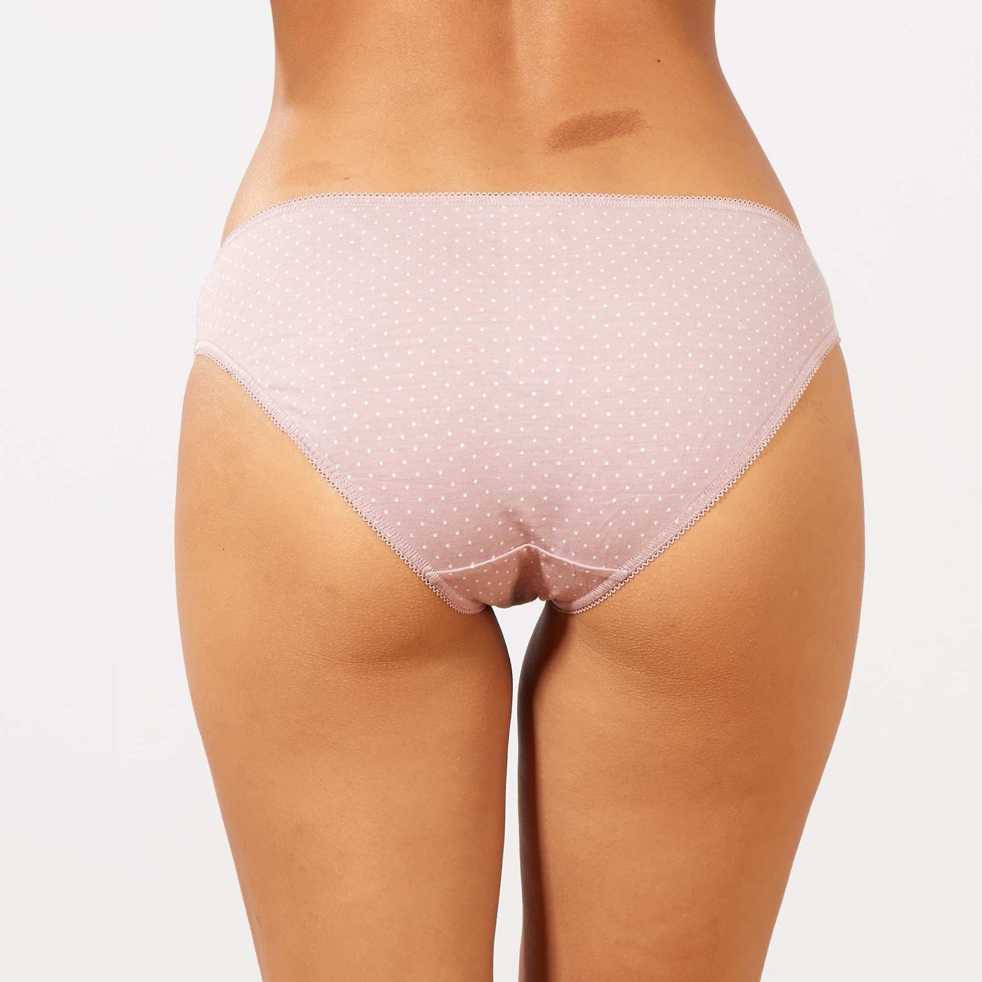 Lot de 3 culottes ROSE/GRIS/BLANC