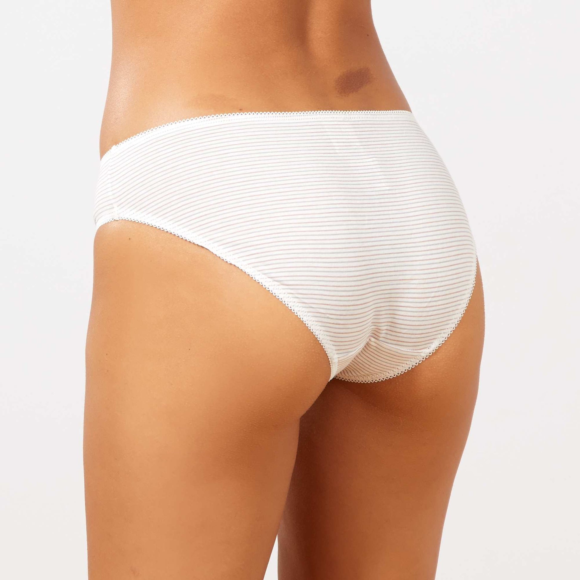 Lot de 3 culottes ROSE/GRIS/BLANC