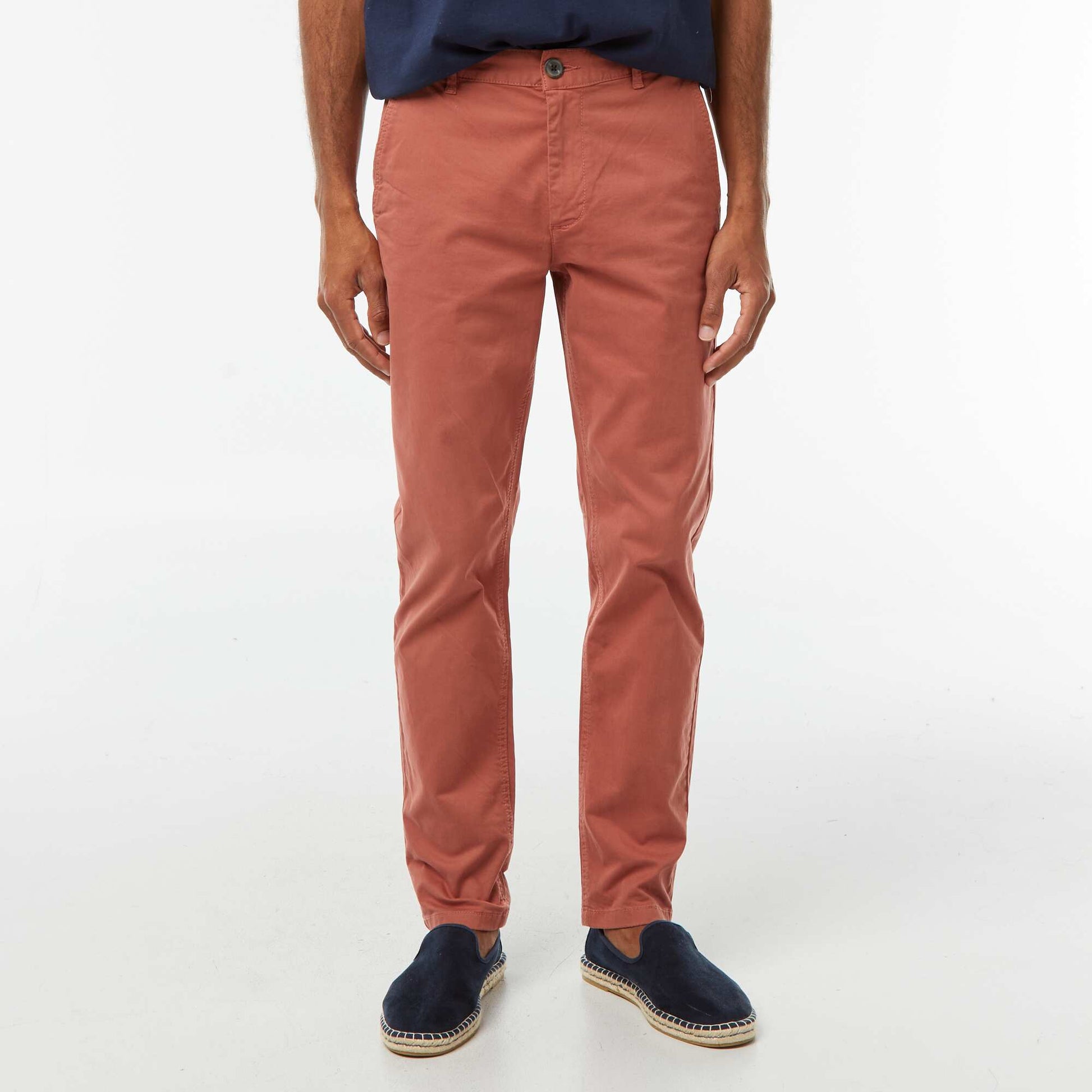 Pantalon chino slim ROSE