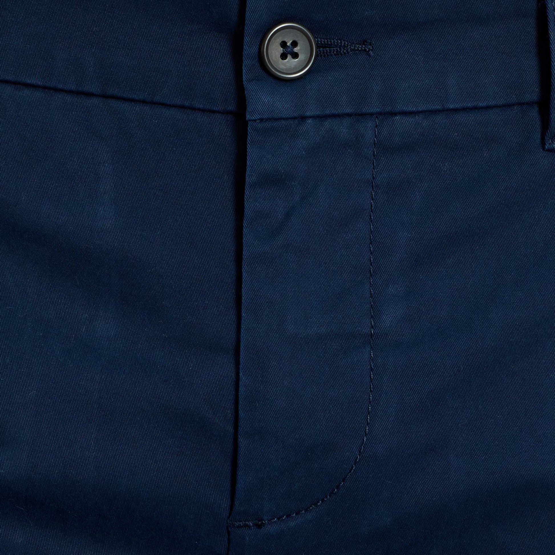 Pantalon chino slim BLEU