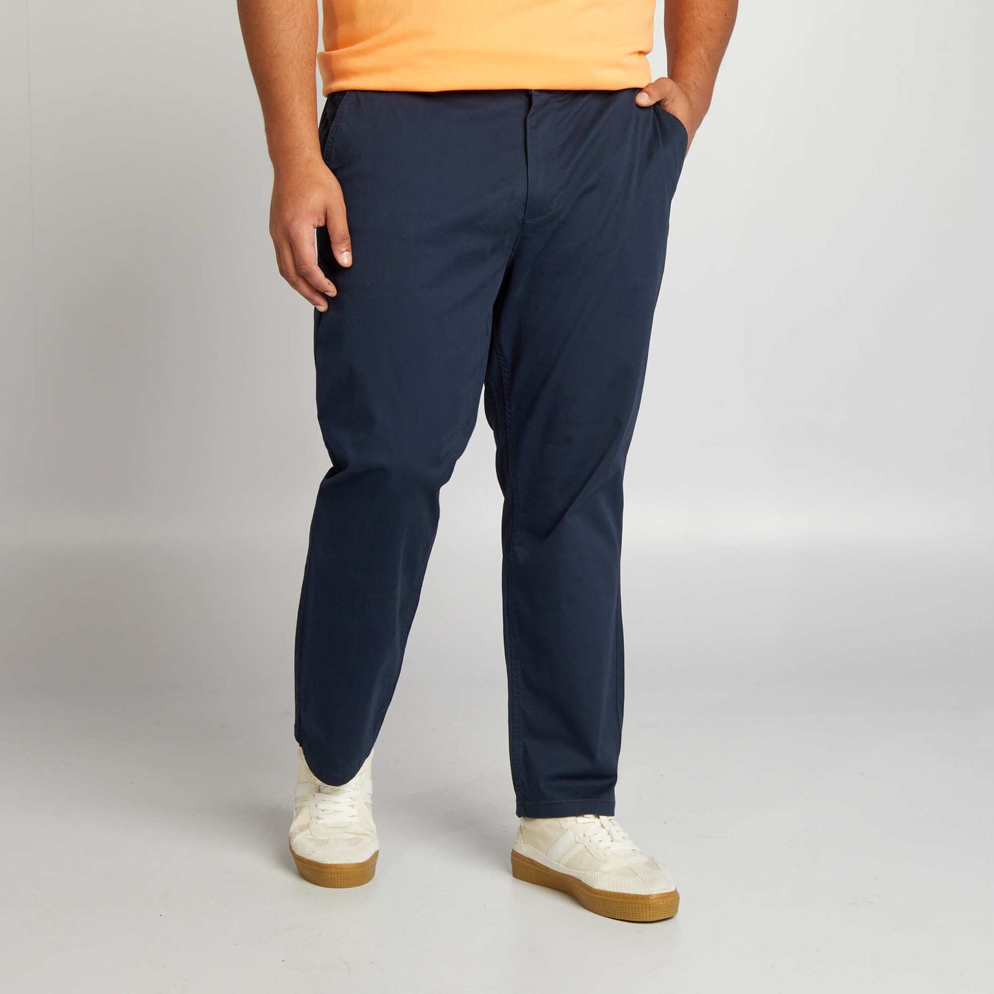 Chino slim - L32 BLEU MARINE