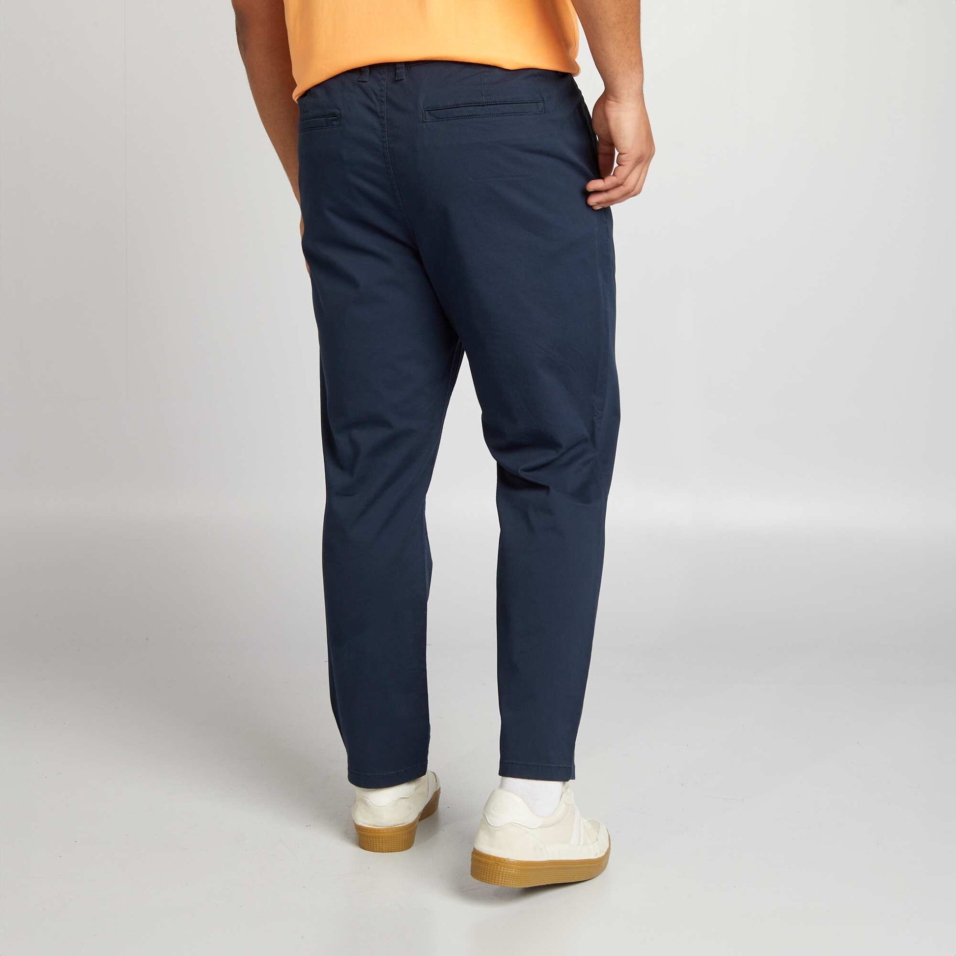 Chino slim - L32 BLEU MARINE