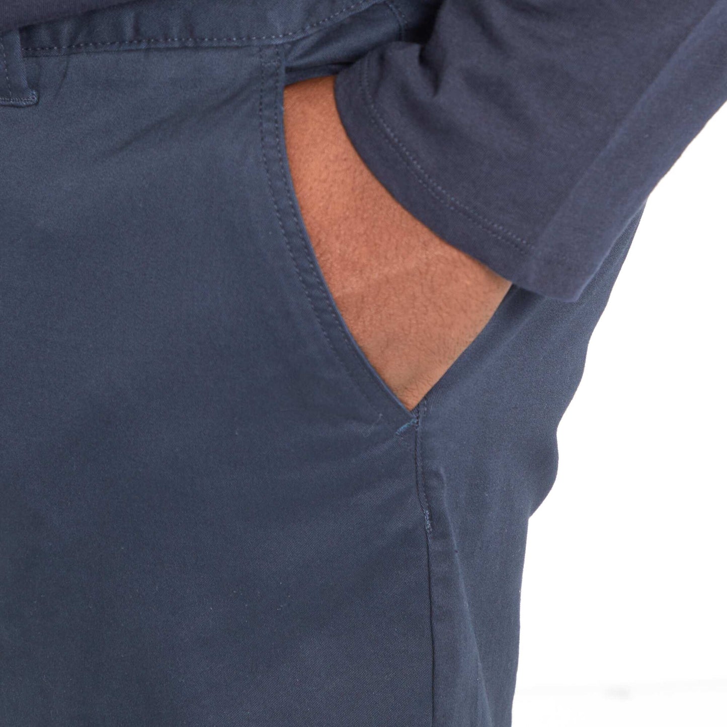 Chino slim - L32 BLEU MARINE