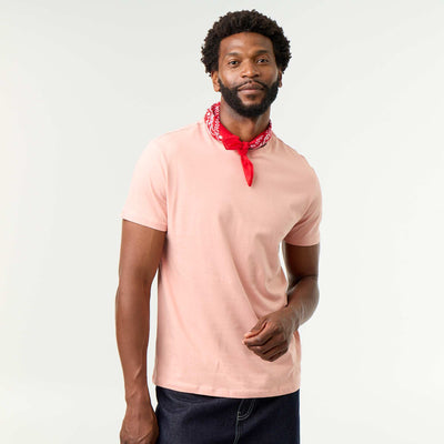 T-shirt droit en jersey uni ROSE