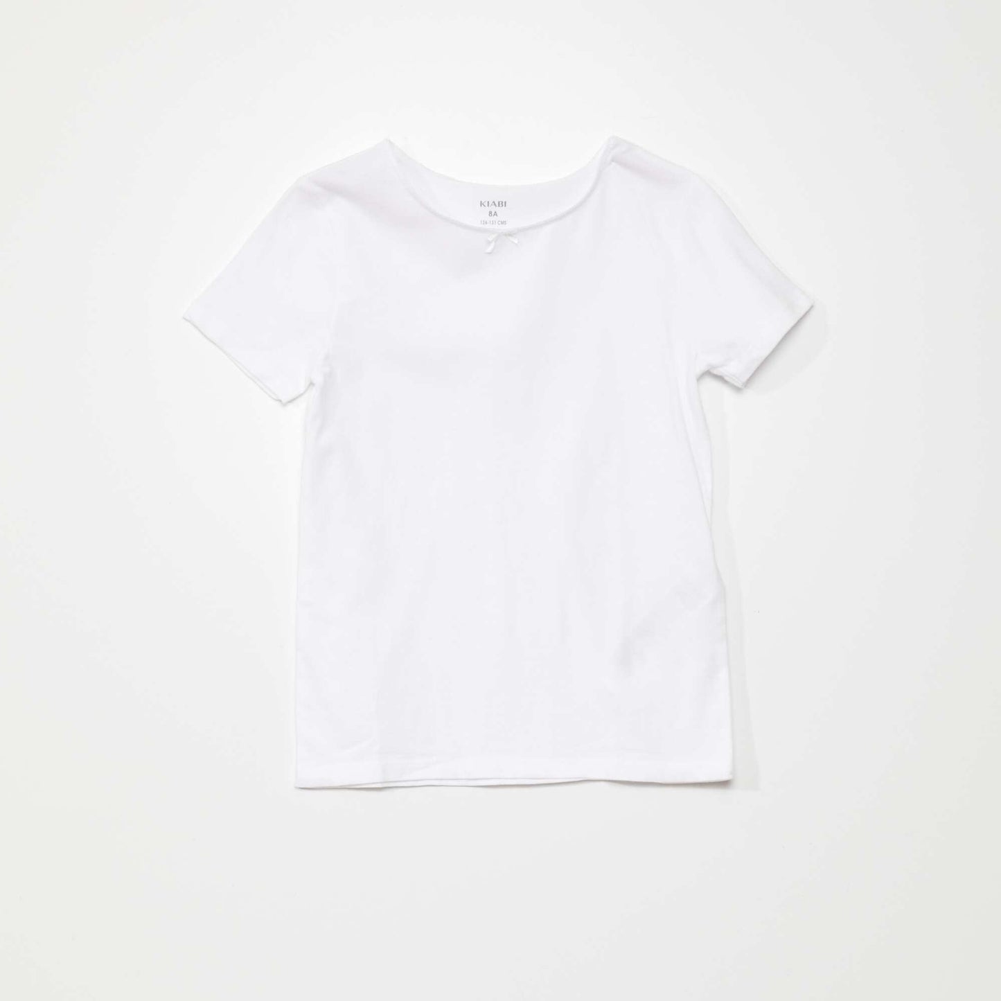 Lot de 3 maillots de corps en coton BLANC