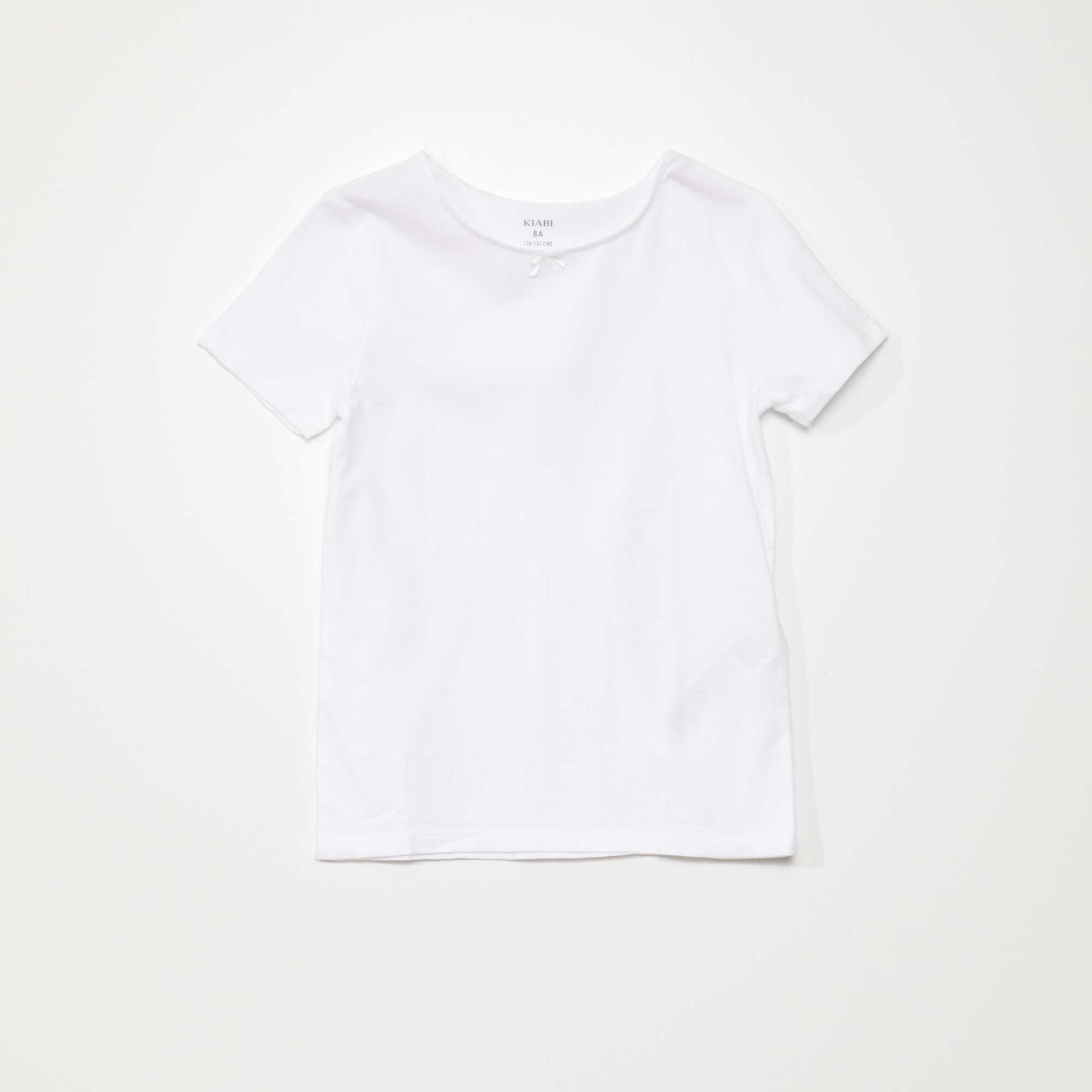 Lot de 3 maillots de corps en coton BLANC