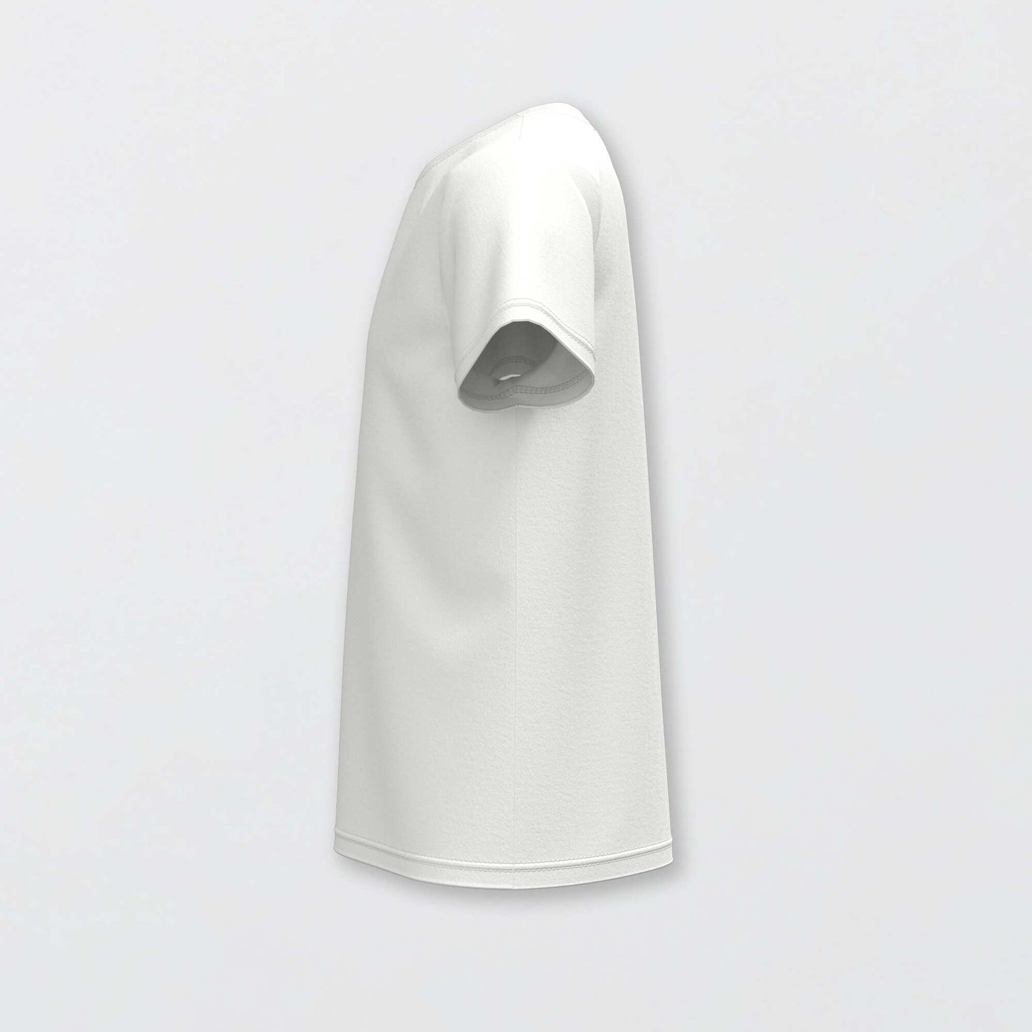 T-shirt basique en jersey uni BLANC