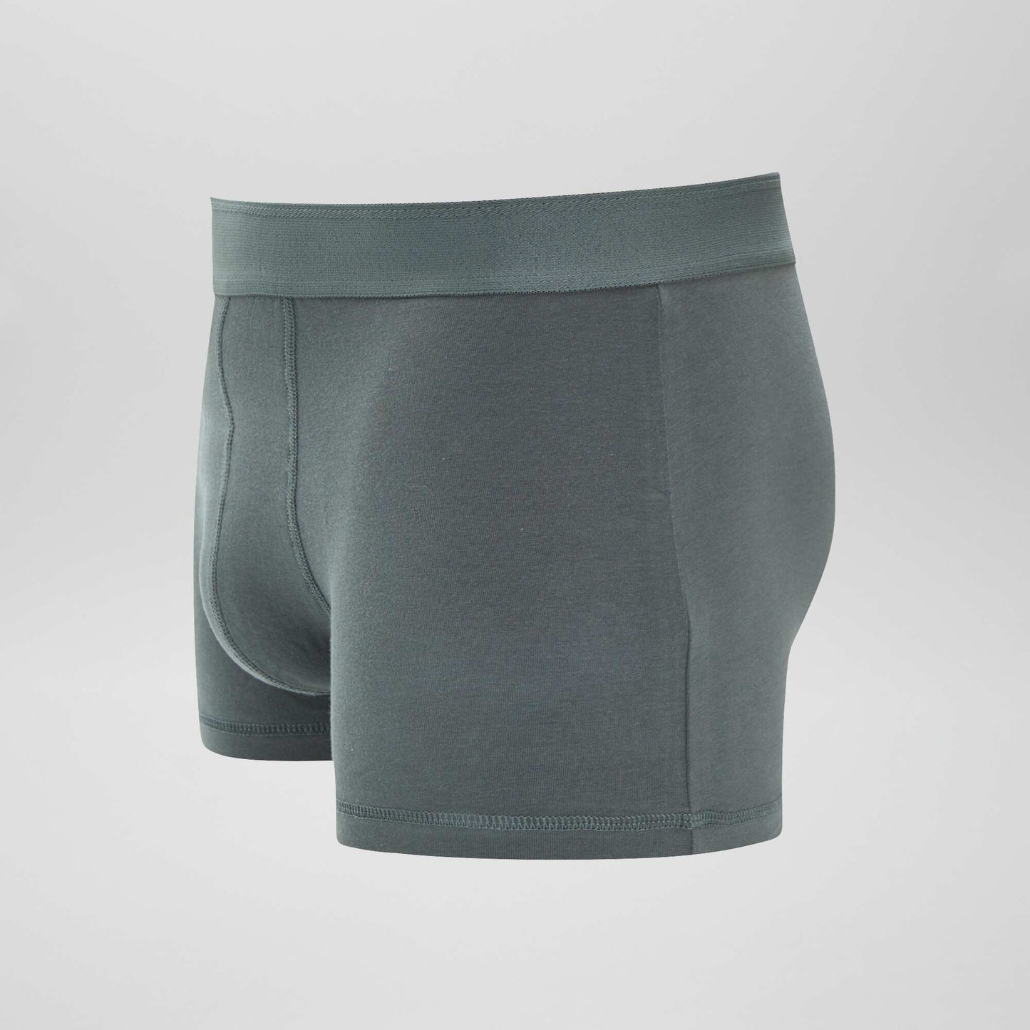 Lot de 3 boxers unis KAKI