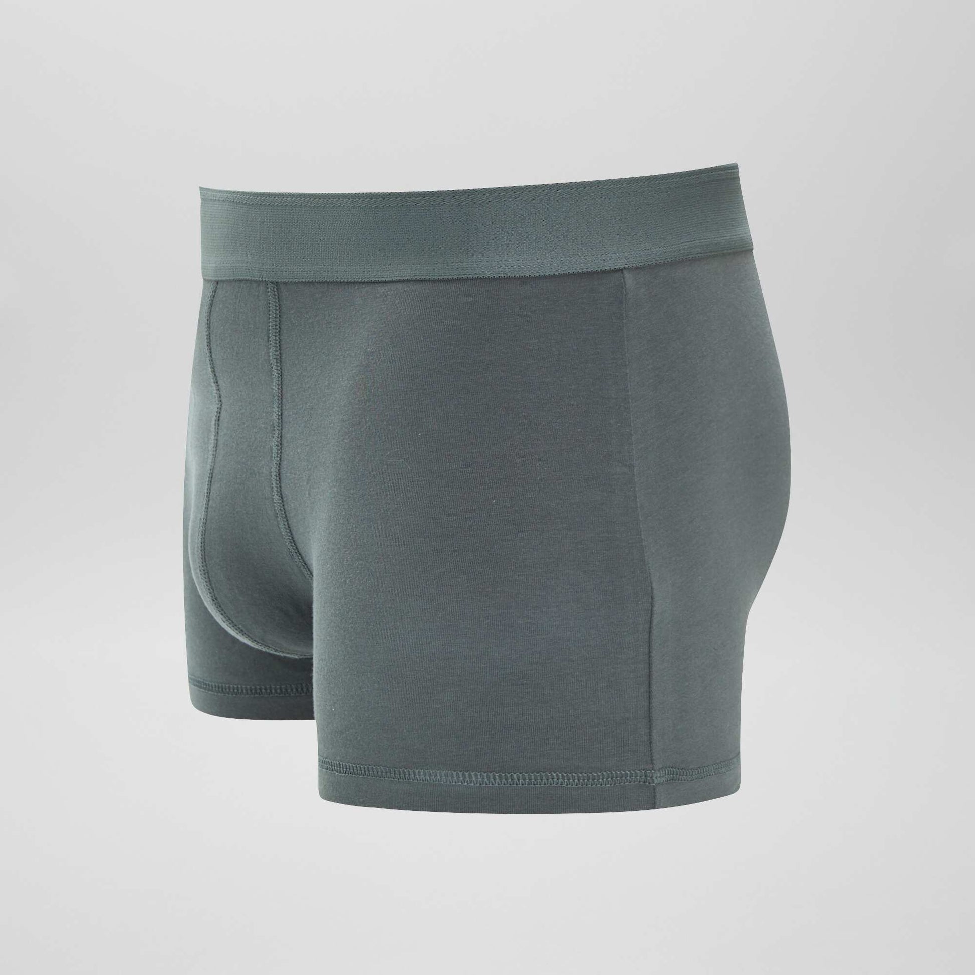 Lot de 3 boxers unis KAKI