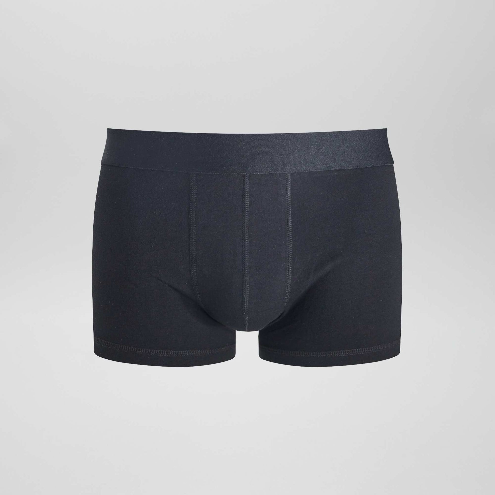 Lot de 3 boxers unis NOIR