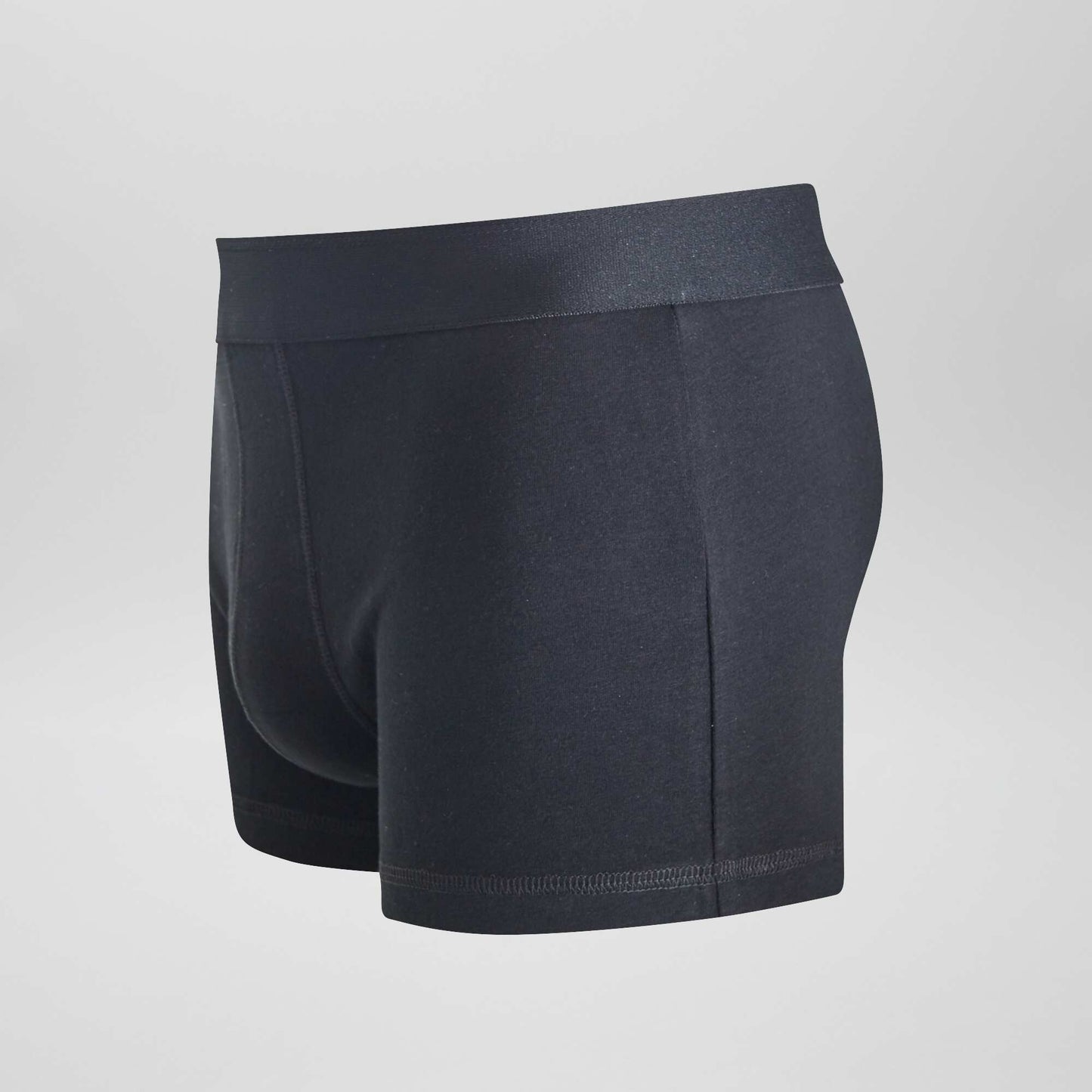 Lot de 3 boxers unis NOIR
