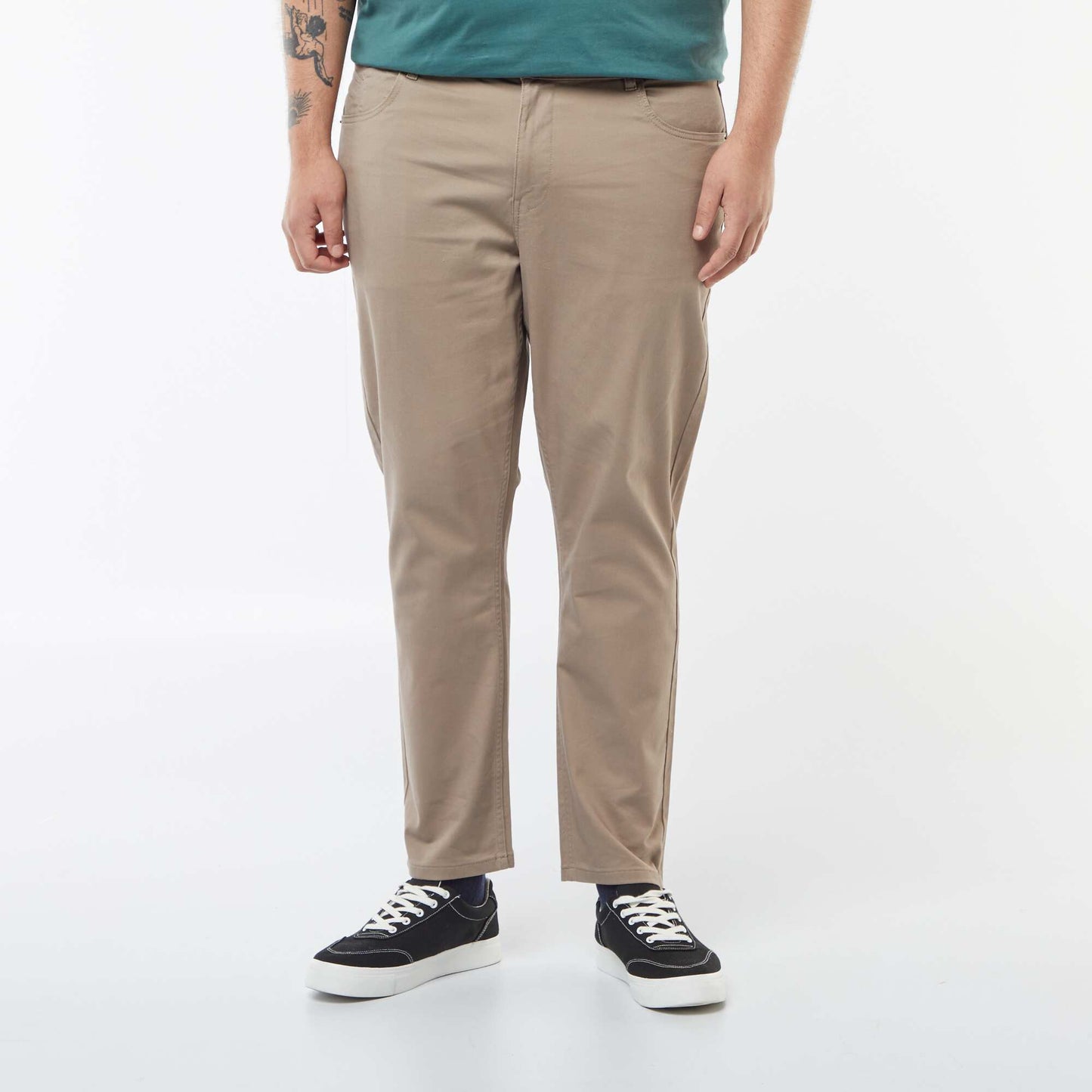 Pantalon slim - L32 BEIGE