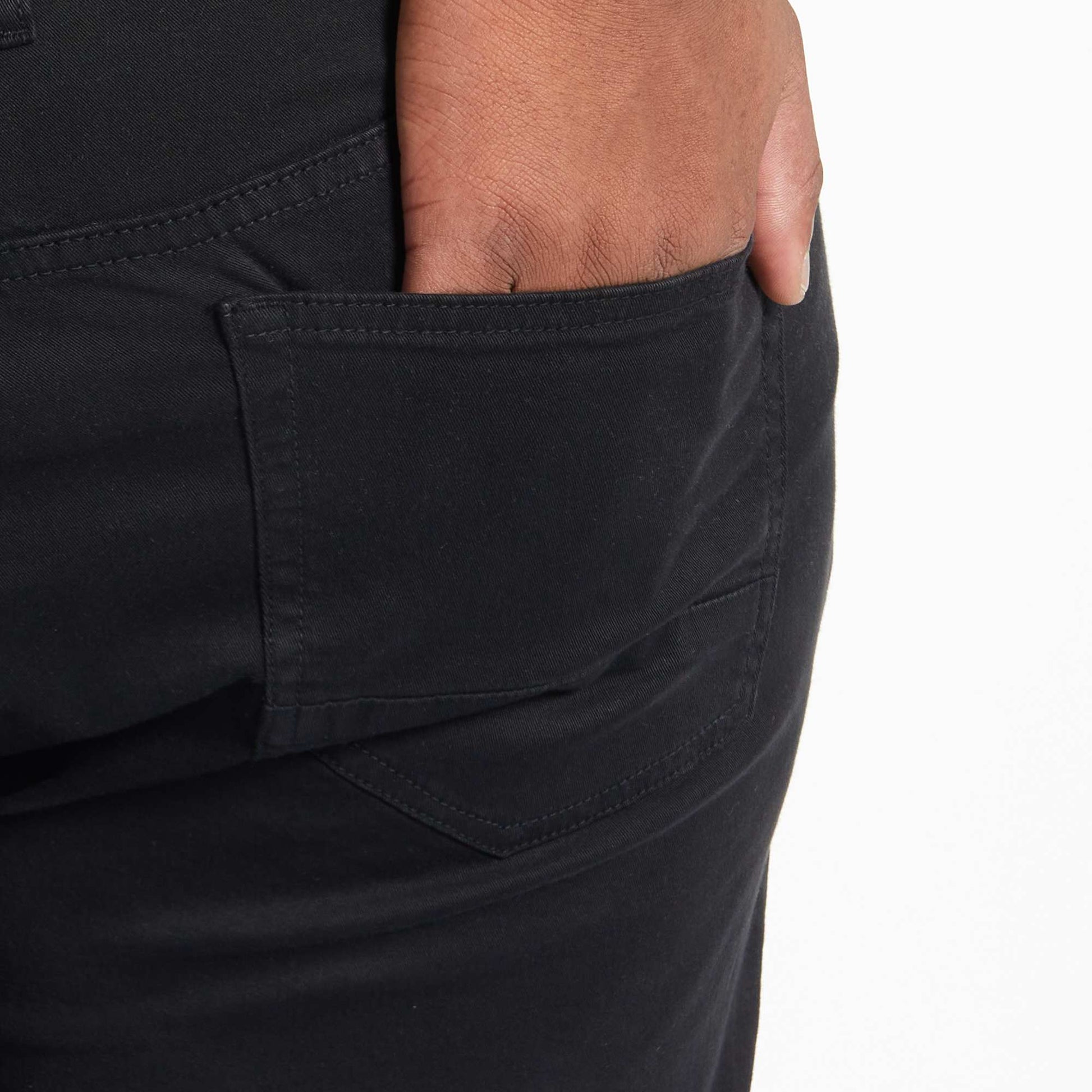 Pantalon slim - L32 NOIR