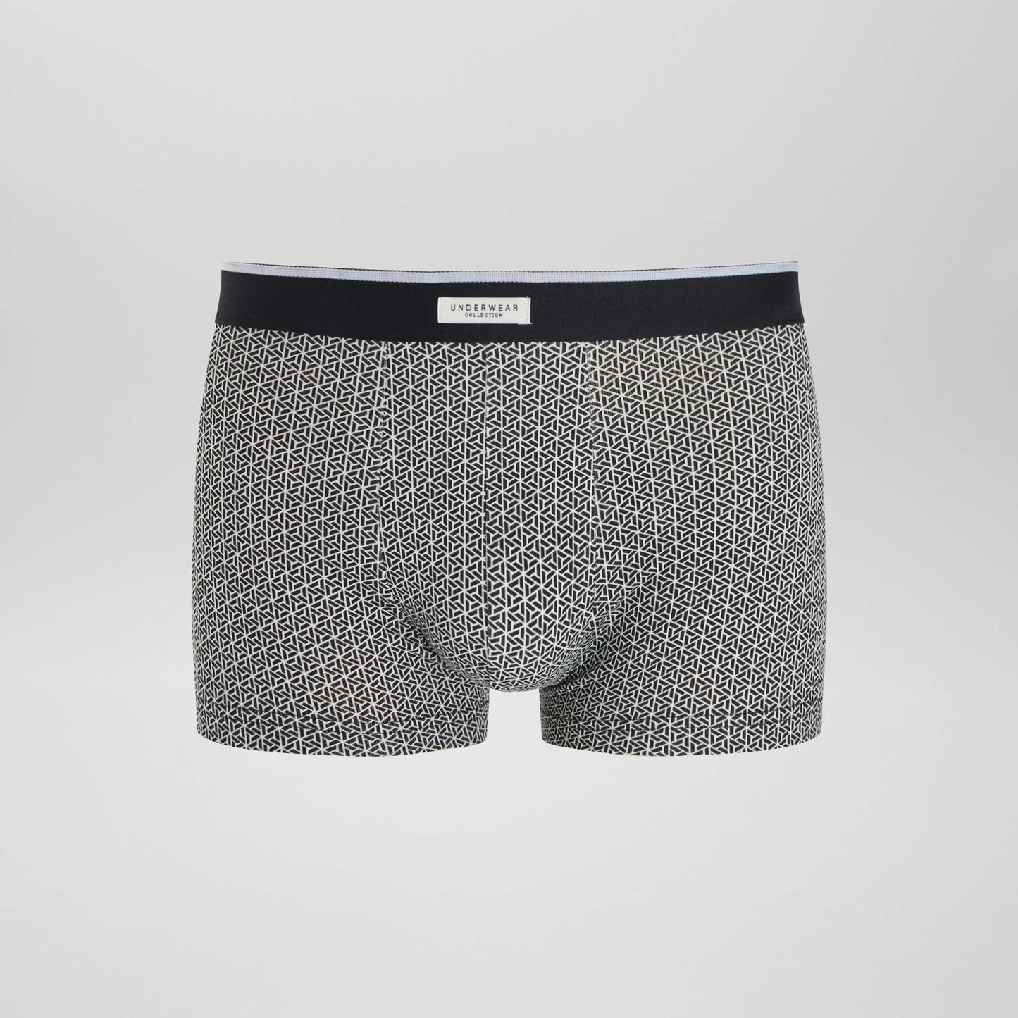 Lot 3 boxers stretch BLANC/NOIR
