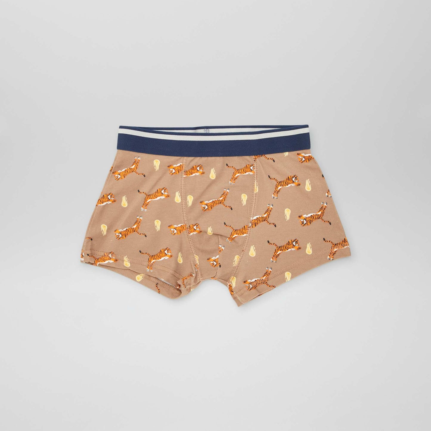 Lot de 3 boxers BLEU/BEIGE