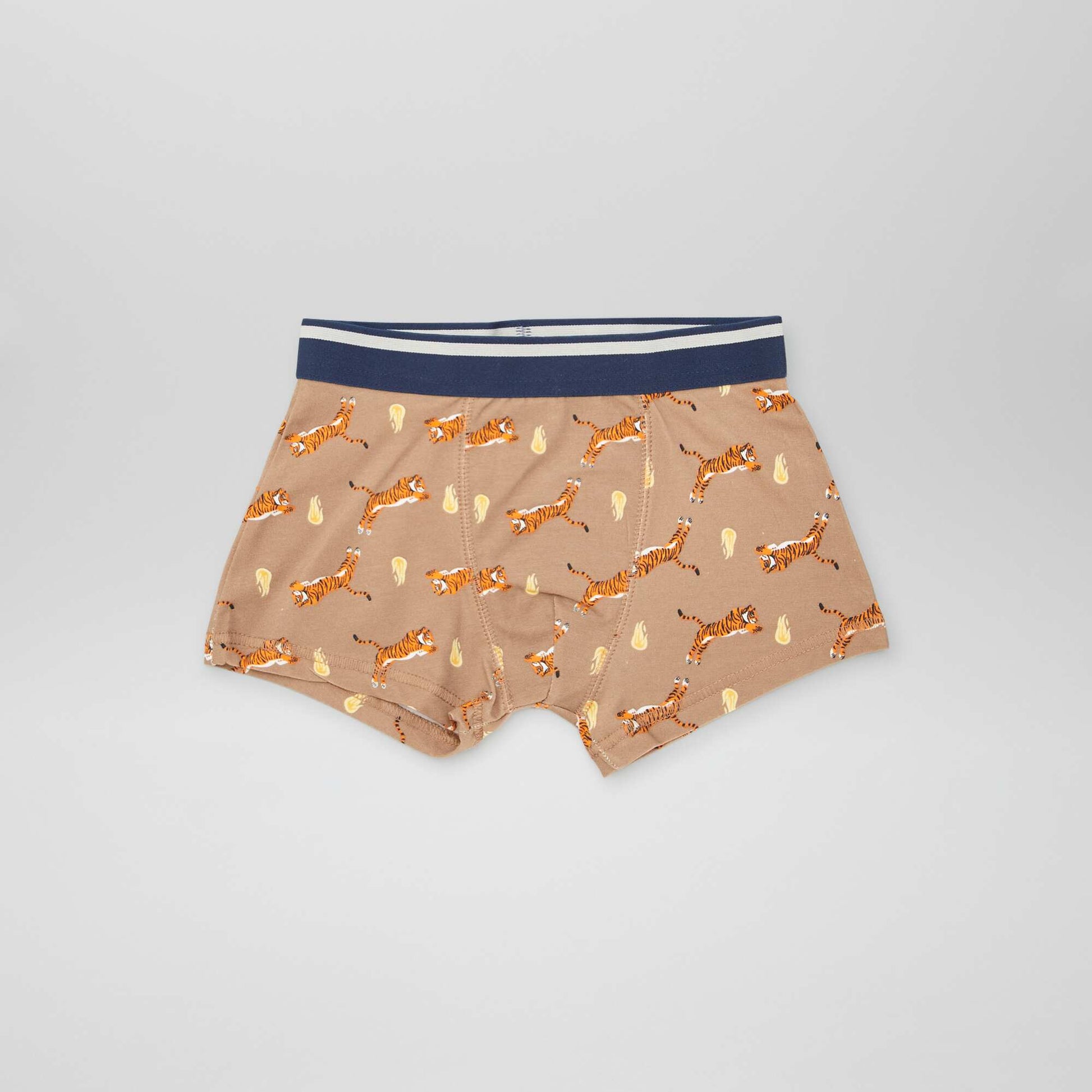 Lot de 3 boxers BLEU/BEIGE