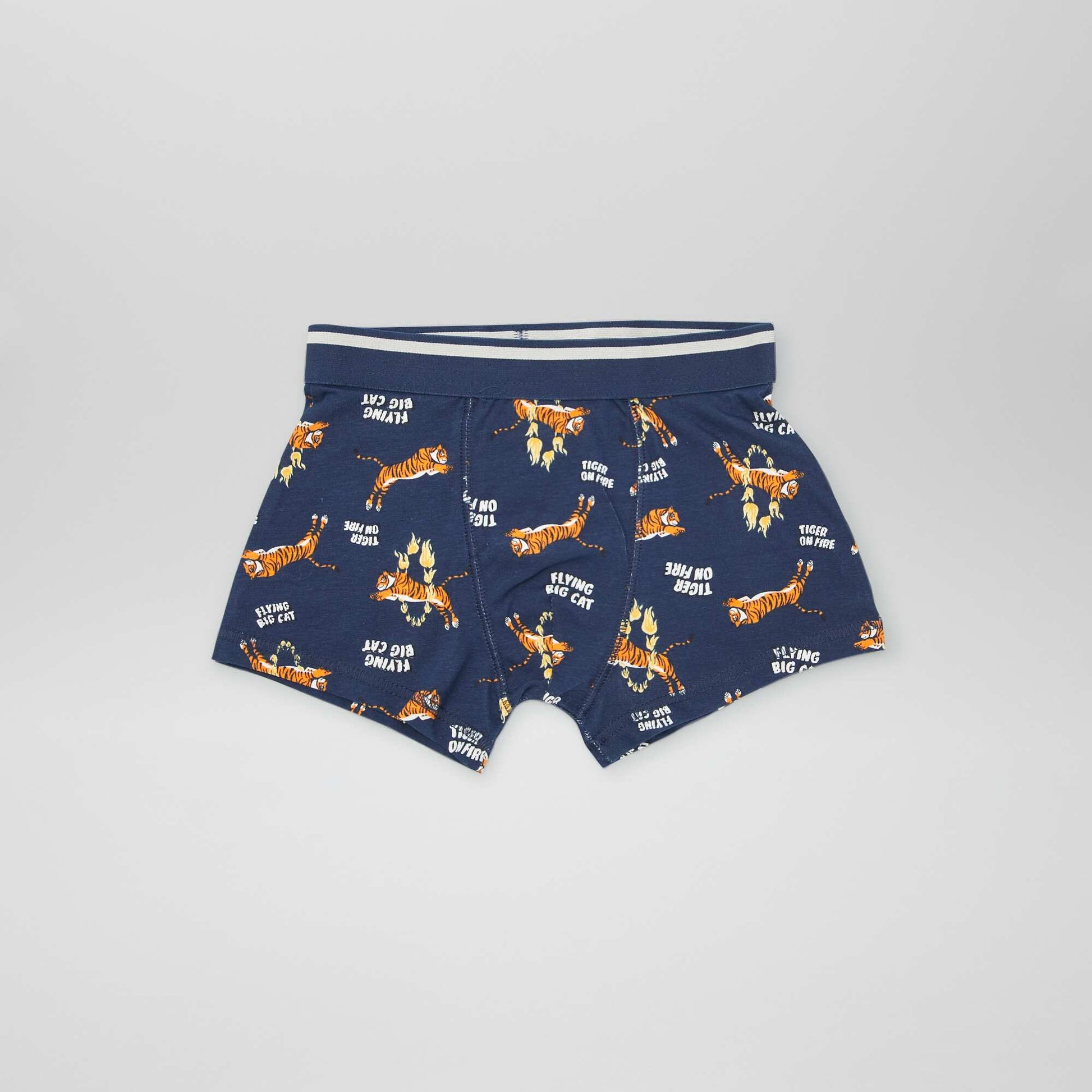 Lot de 3 boxers BLEU/BEIGE