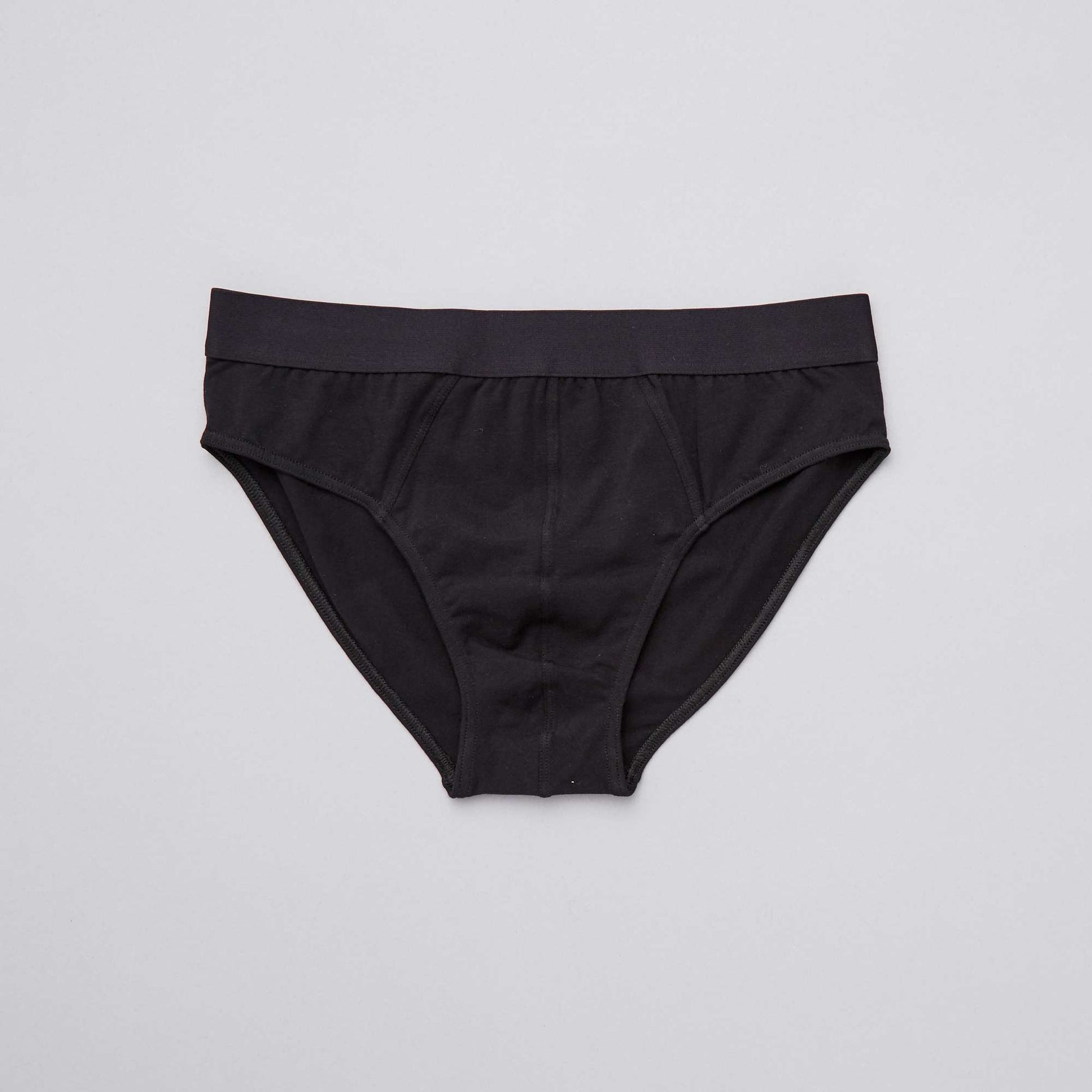 Lot de 3 slips unis NOIR