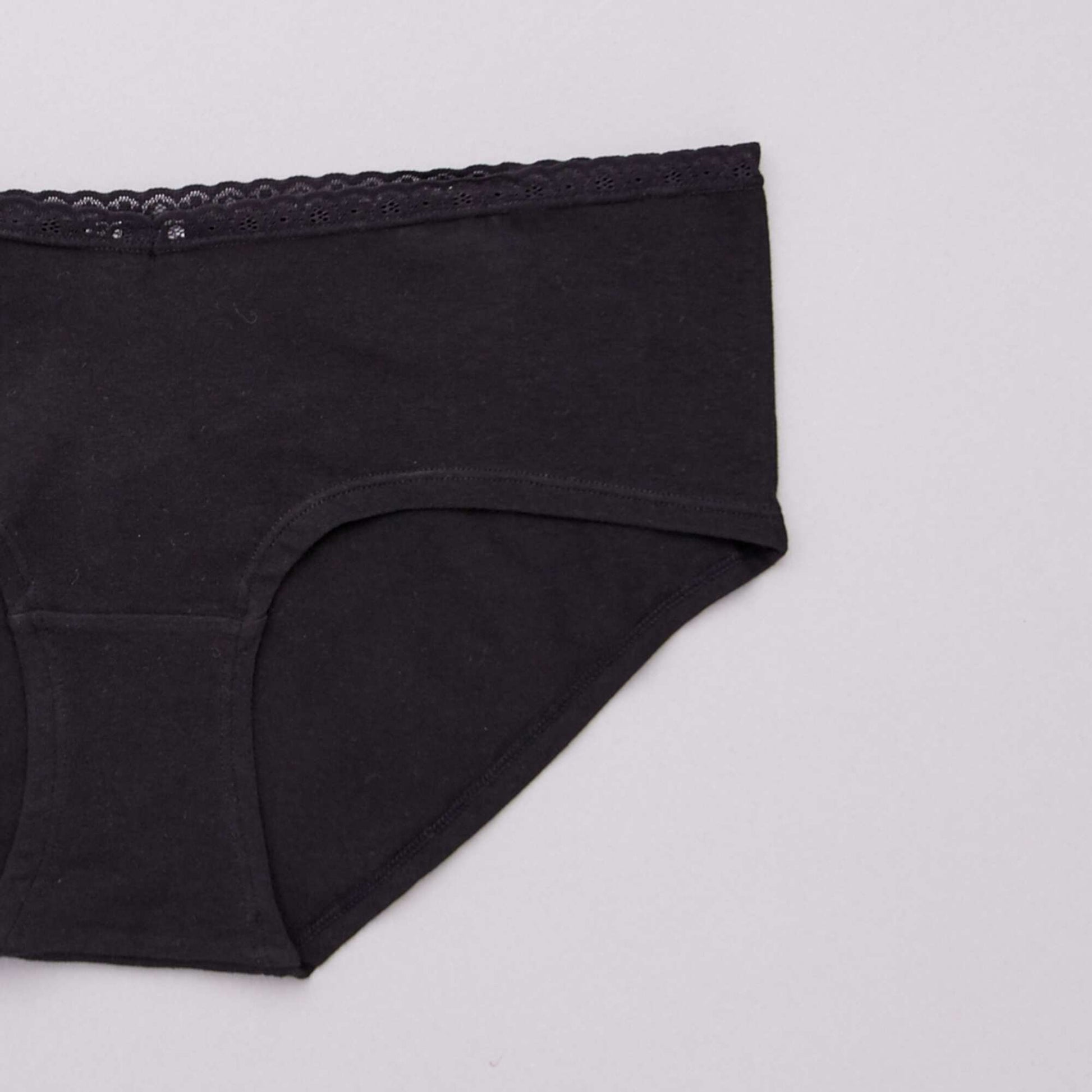 Lot de 3 shorties maternité NOIR/GRIS CLAIR/GRIS FONCé