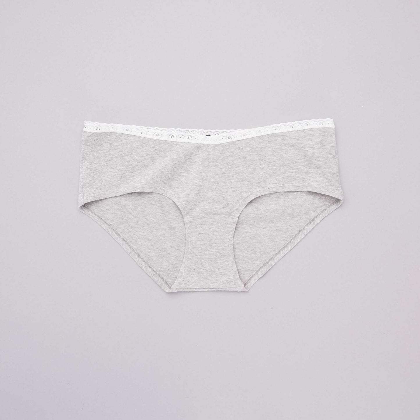 Lot de 3 shorties maternité BLANC/GRIS/MARINE