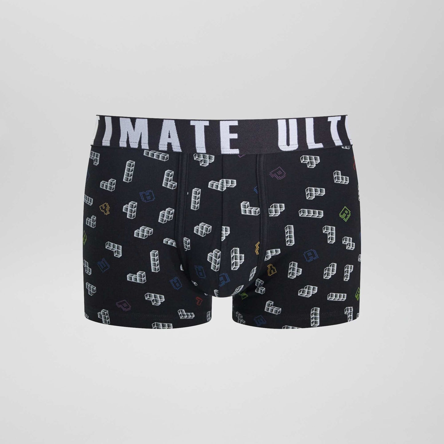 Lot de 3 boxers fantaisie NOIR/VERT