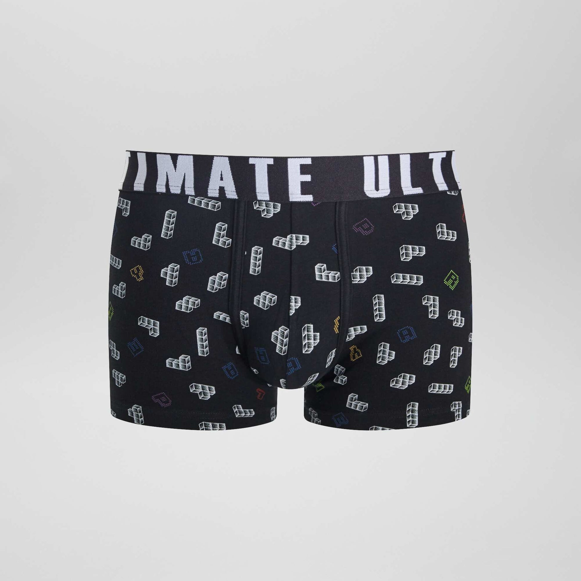 Lot de 3 boxers fantaisie NOIR/VERT