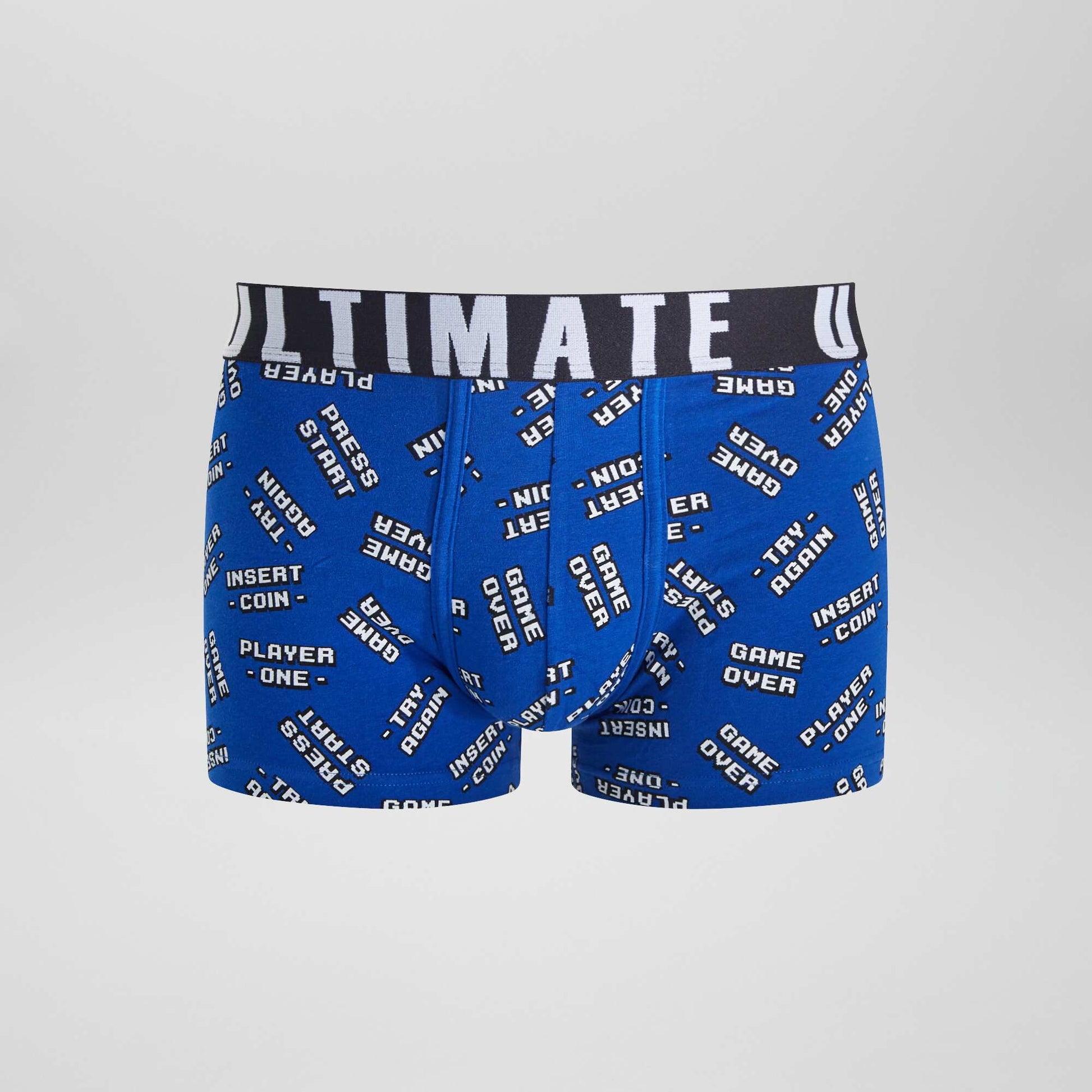 Lot de 3 boxers fantaisie NOIR/VERT