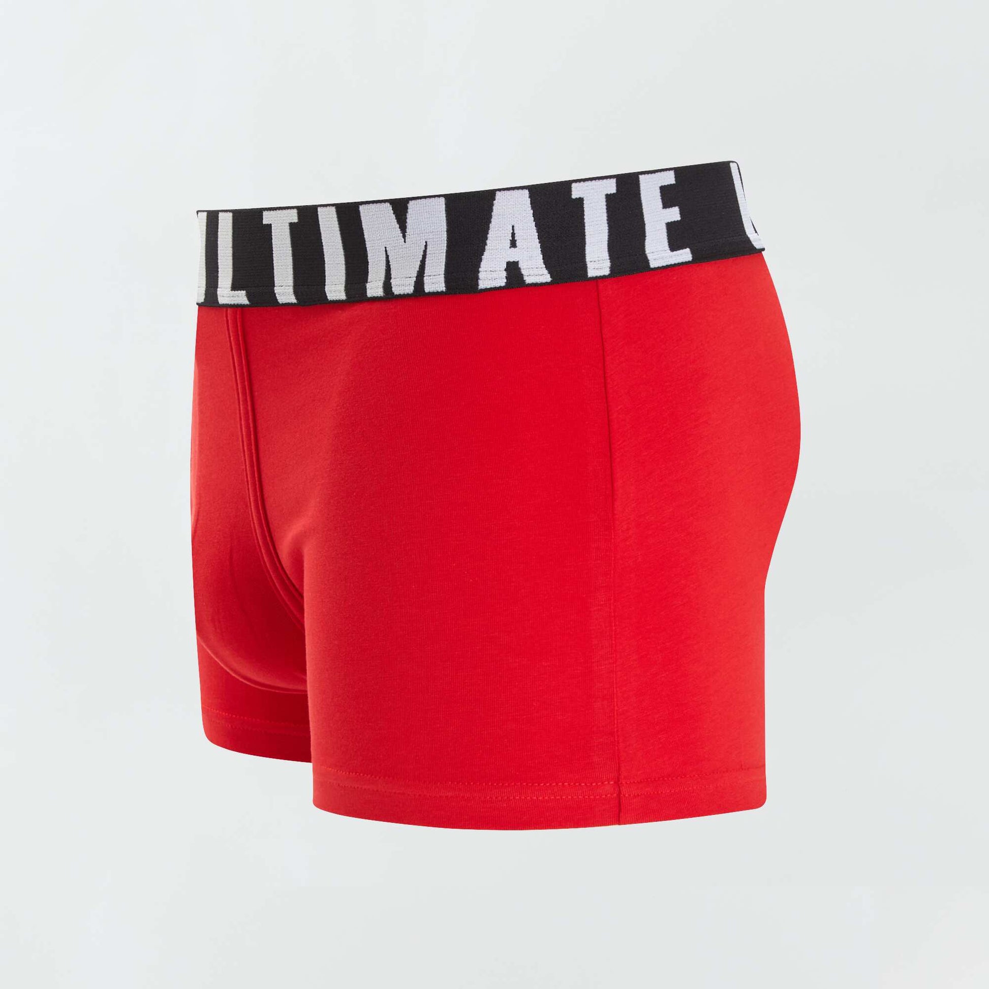 Lot de 3 boxers fantaisie MARINE/ROUGE