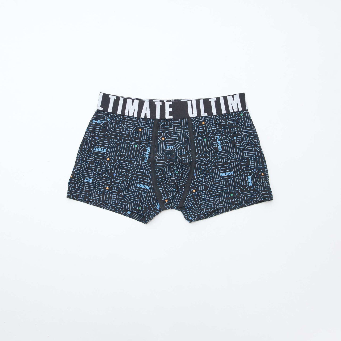 Lot de 3 boxers fantaisie BLEU