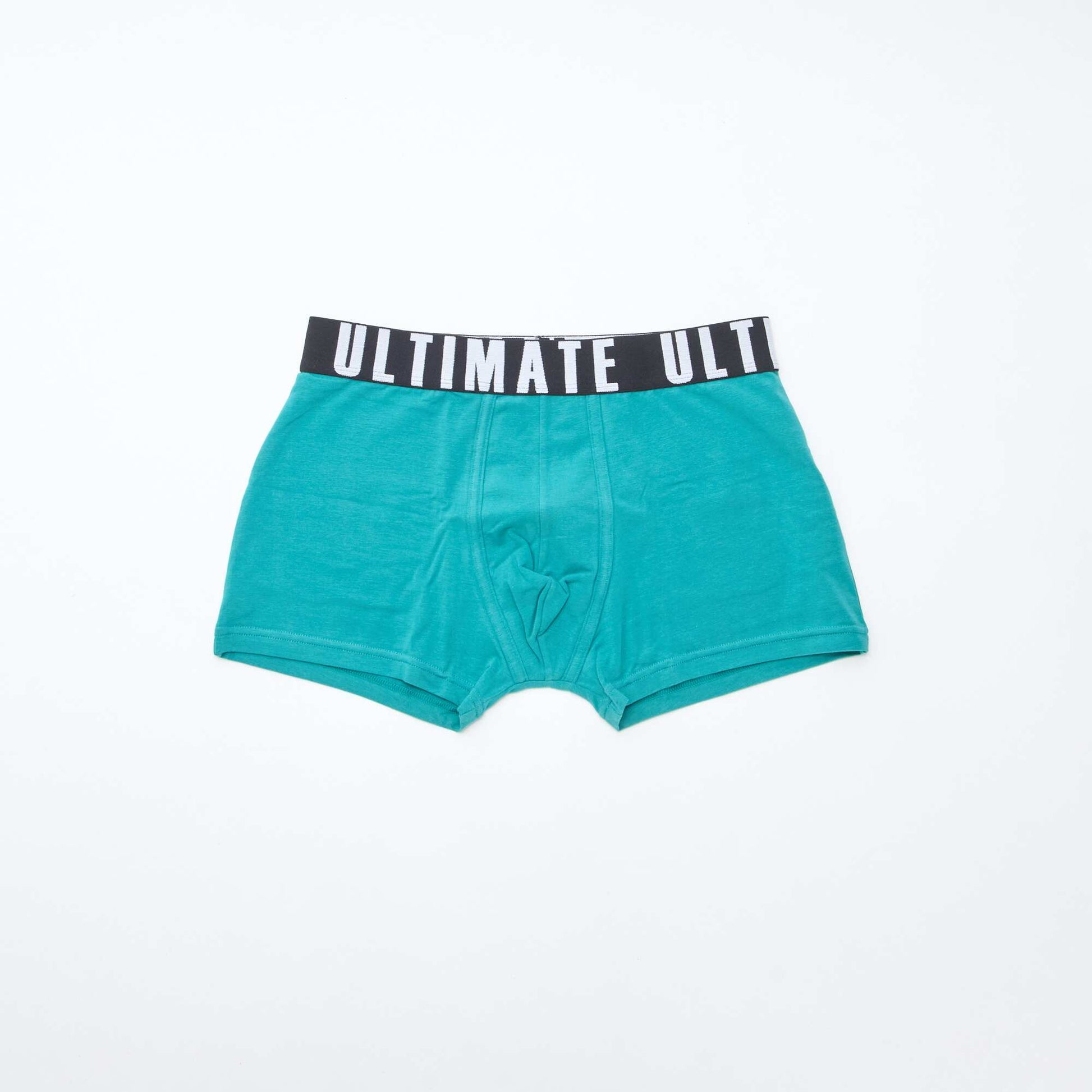 Lot de 3 boxers fantaisie BLEU